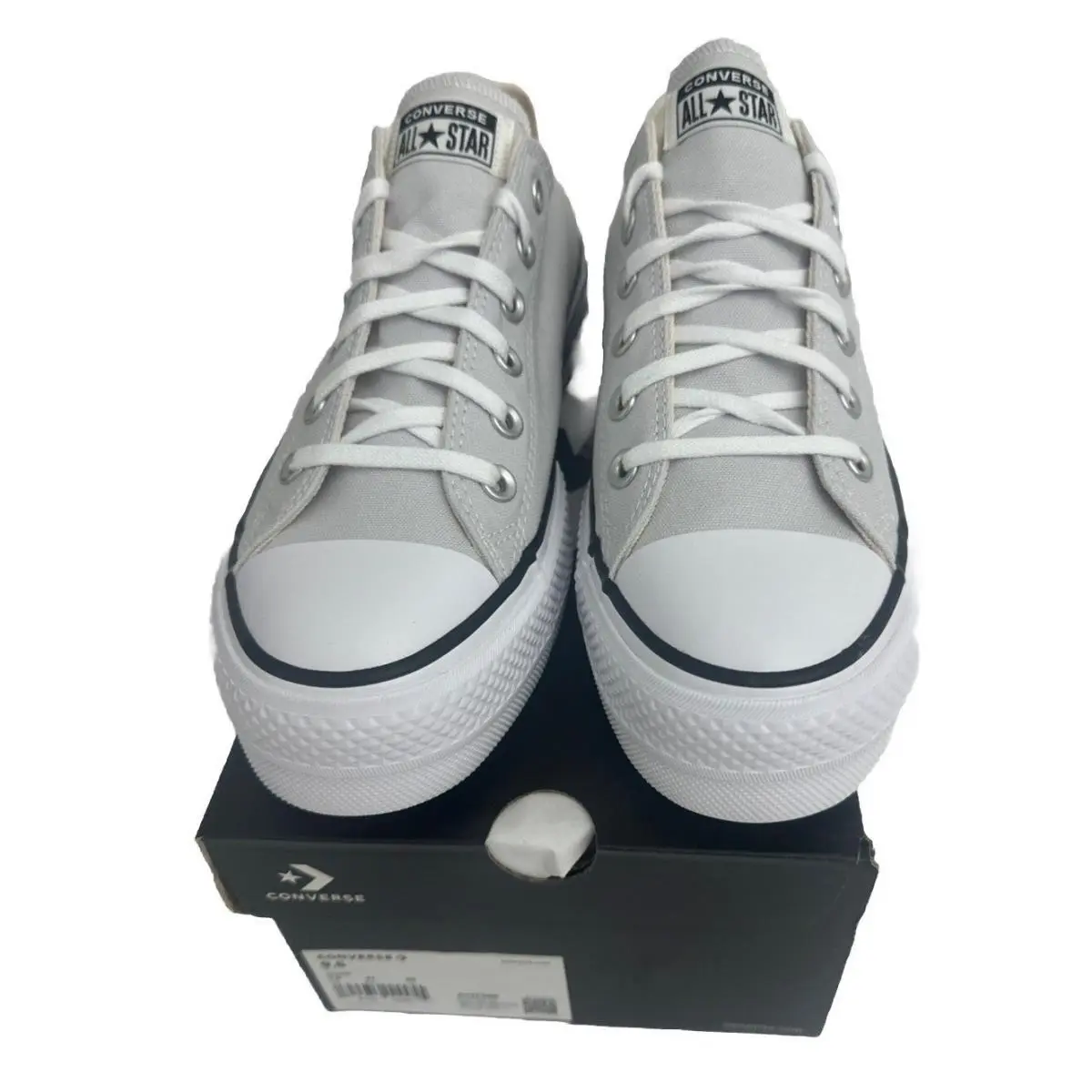 Converse shoes - Converse Chuck Taylor All Star Lift - A11538F - Barely Grey/White/Black (UPC: 0194435029955) 7