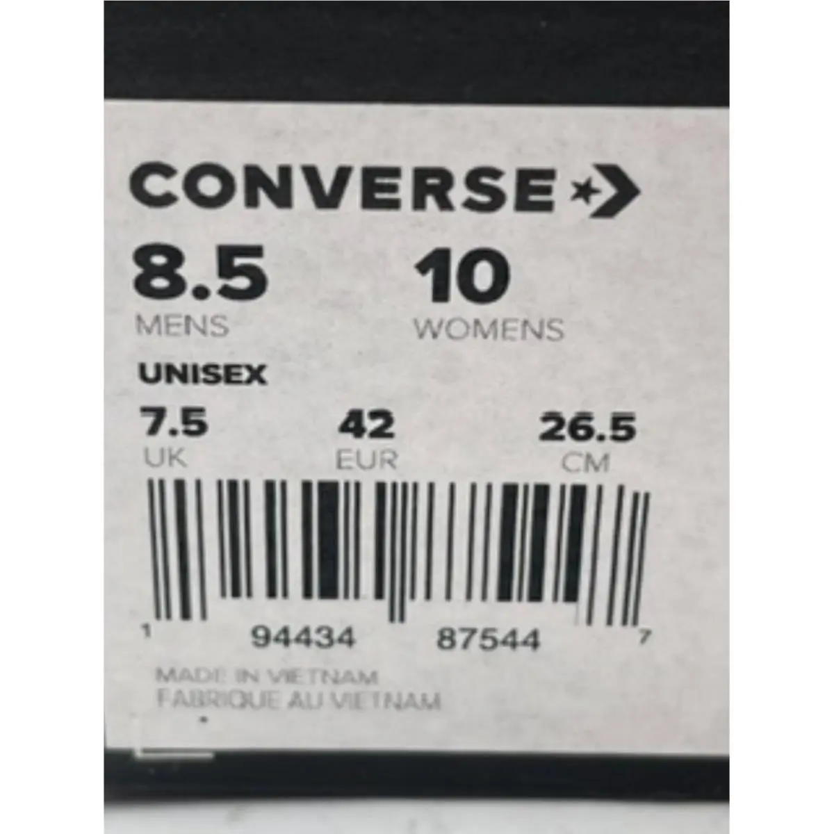 Converse shoes - Converse All Star OX - All Star - Gray 4