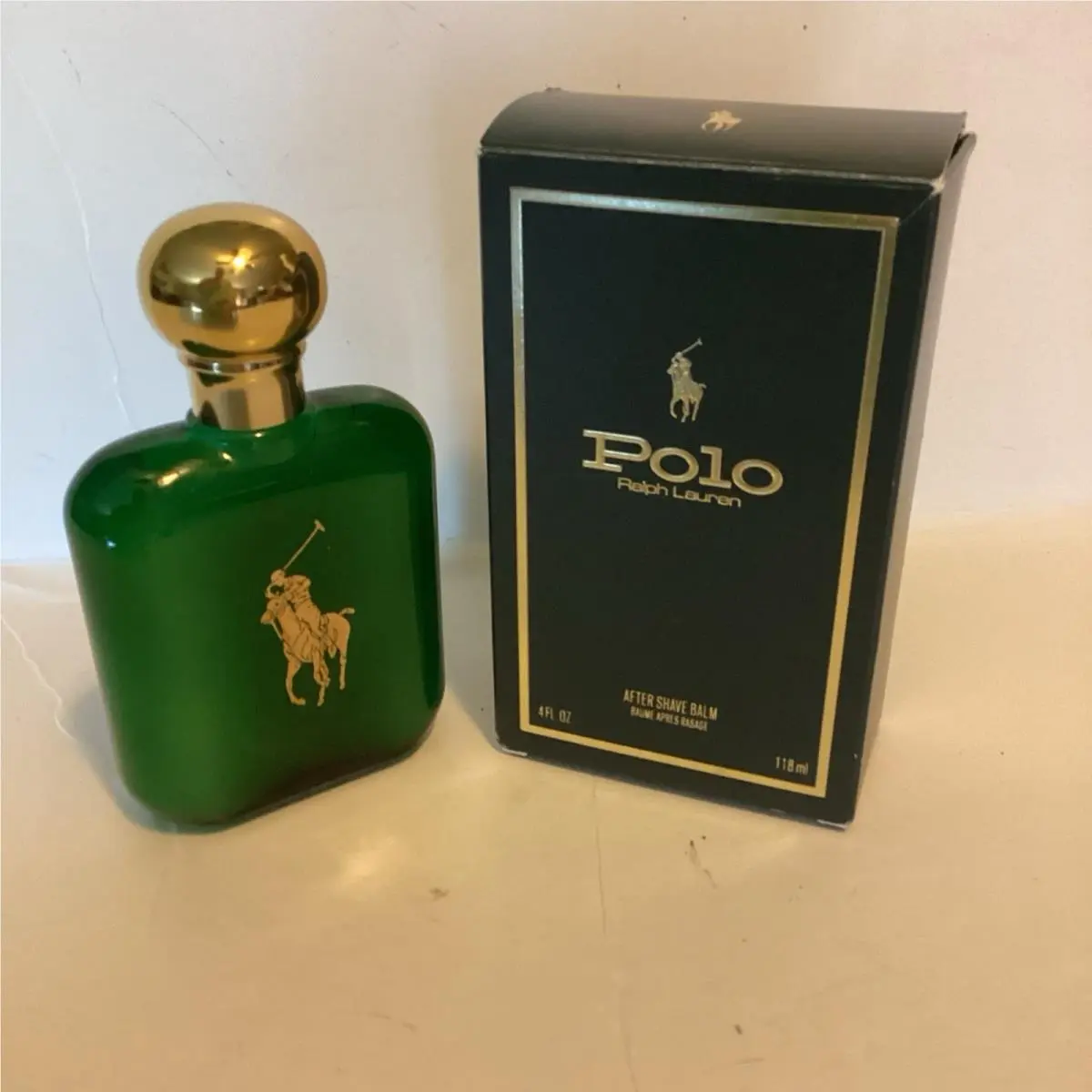 Polo Ralph Lauren After Shave Balm Polo Green 4 Oz 116 mL Unsealed