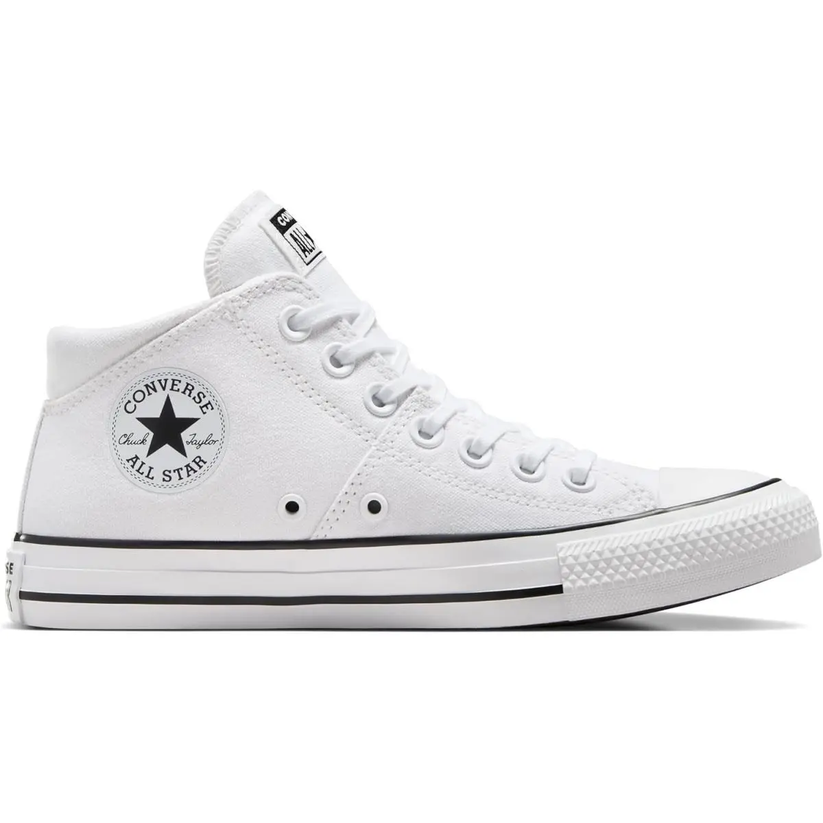 Women`s Chuck Taylor All Star Madison Mid White/black/white 9.5 by Converse