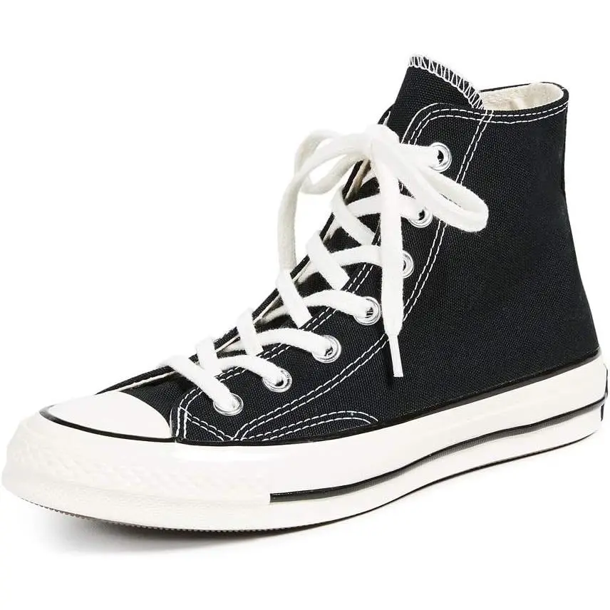 Converse All Star `70s High Top Unisex Sneakers Black 10.5 US Women/8.5 US Men