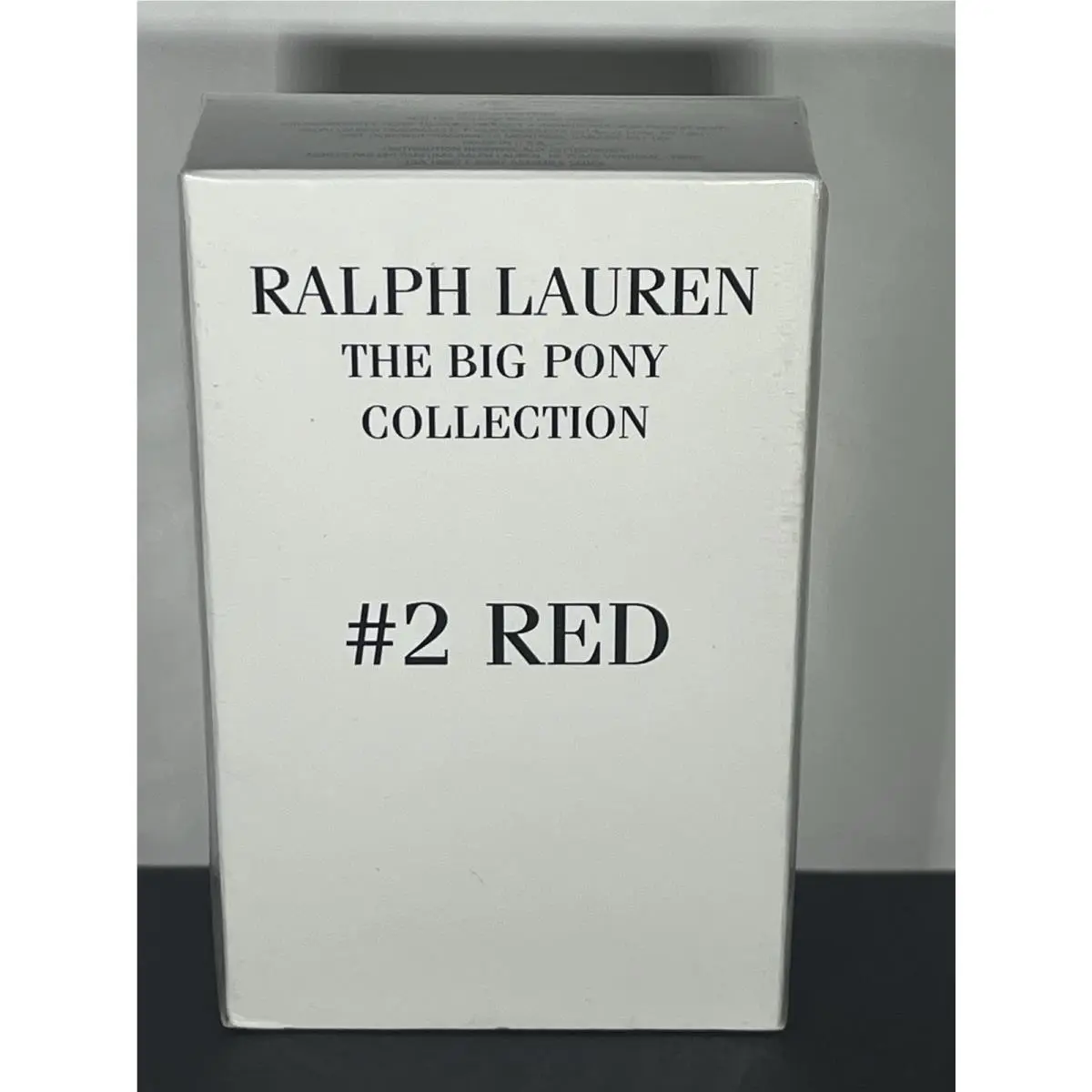 2 Red The Big Pony Collection Eau De Toilette 4.2 oz White Box by Ralph Lauren