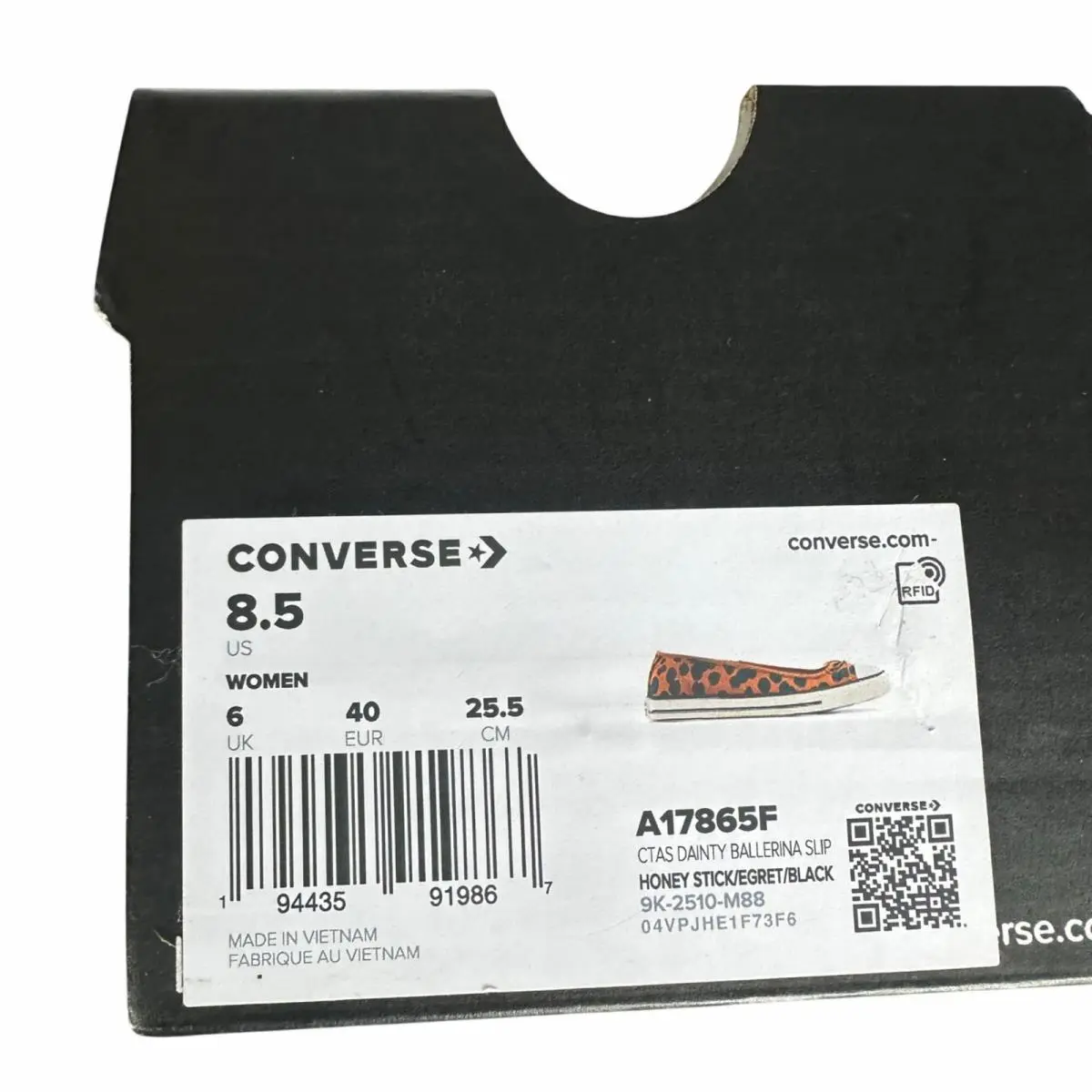 Converse shoes - Converse Dainty - Dainty - A17865 - Black (UPC: 194435919867) 7