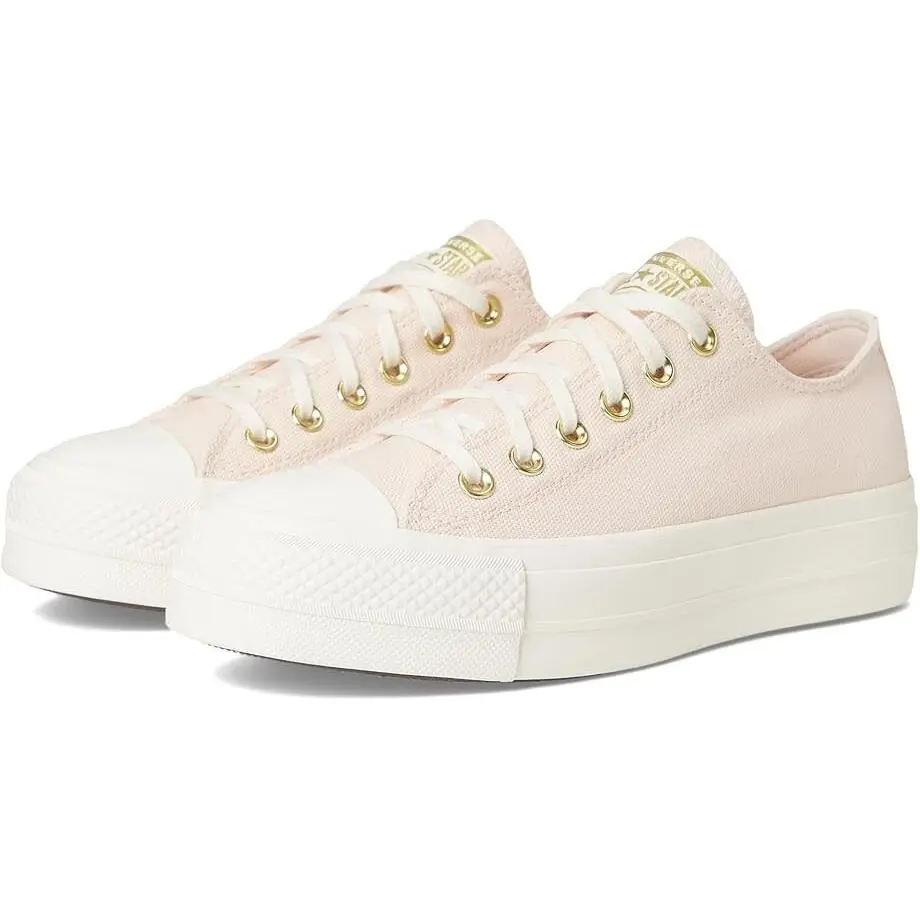 Women Chuck Taylor All Star Canvas Lift Platform Size 10 Pale Petal by Converse