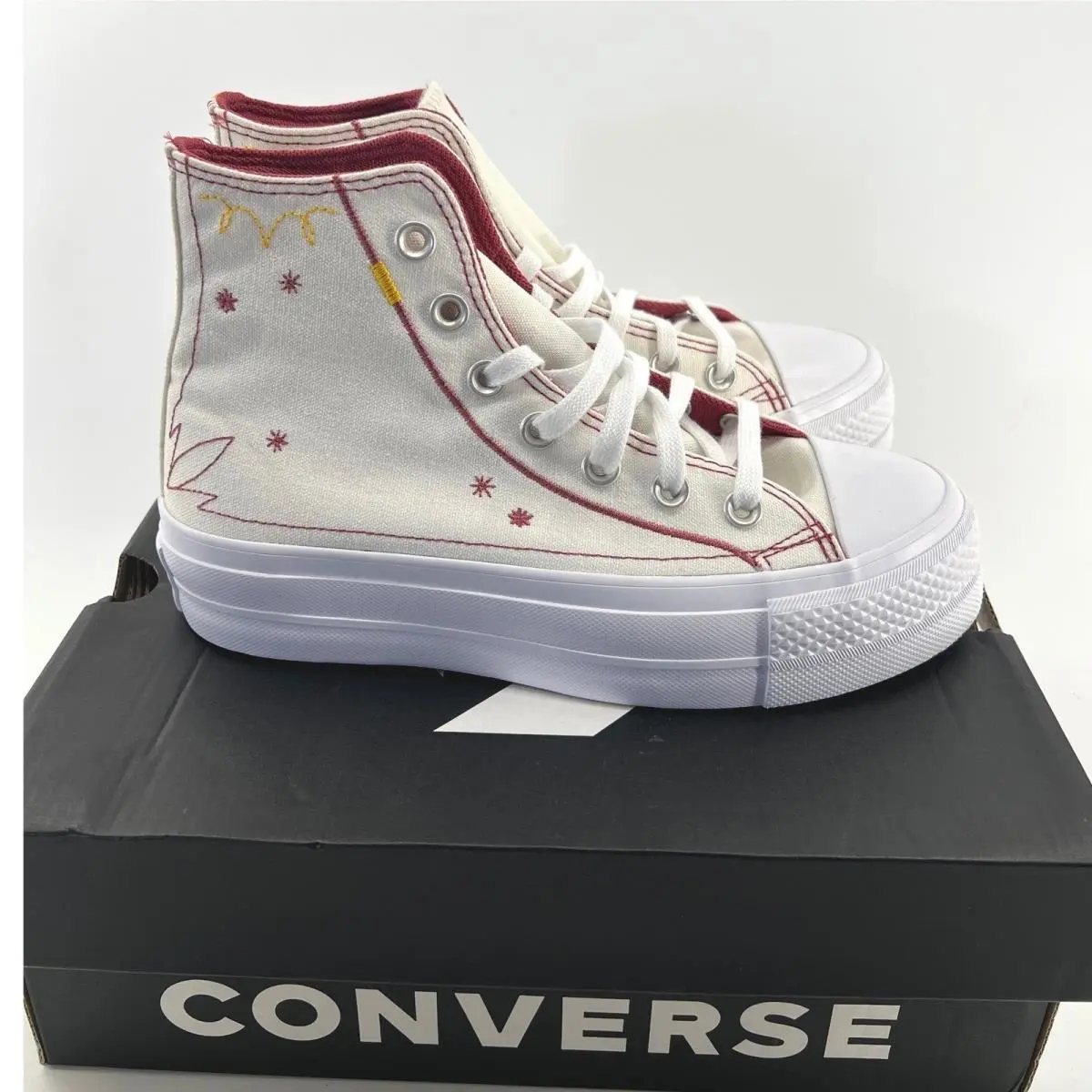Converse shoes - Chuck Taylor All Star Lift Western - Ivory 1