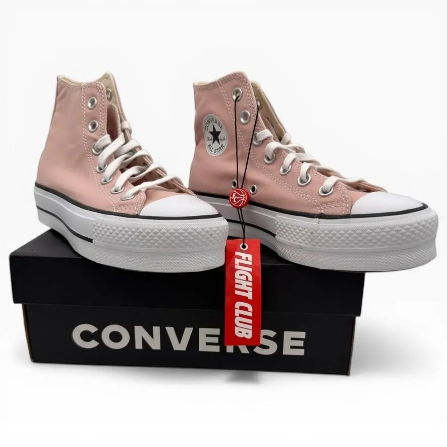 Chuck Taylor All Star Platform Hi Pink Rose Women`s 6 Box by Converse