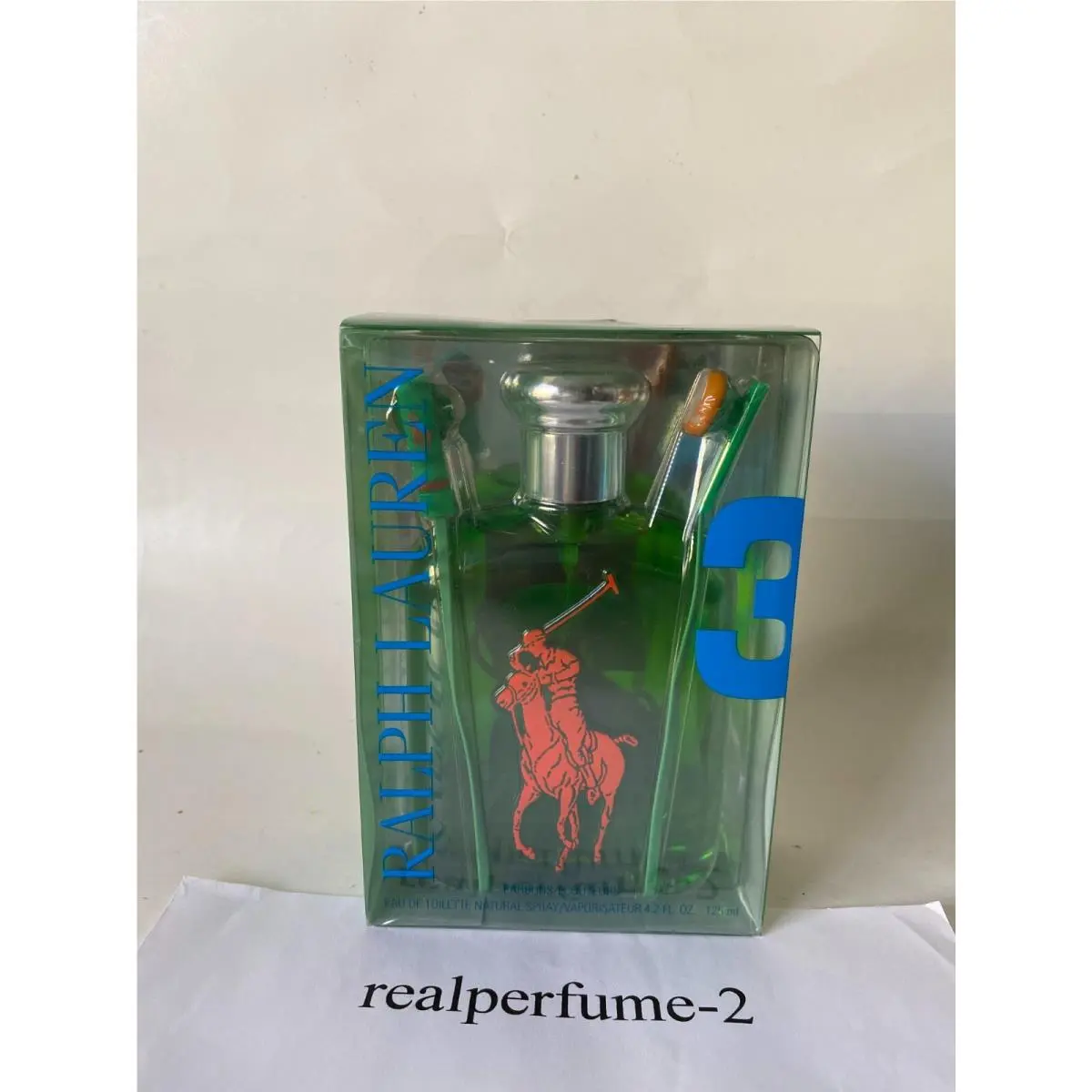 Ralph Lauren Big Pony Cologne Collection 3 4.2oz + Earphones Set. Real