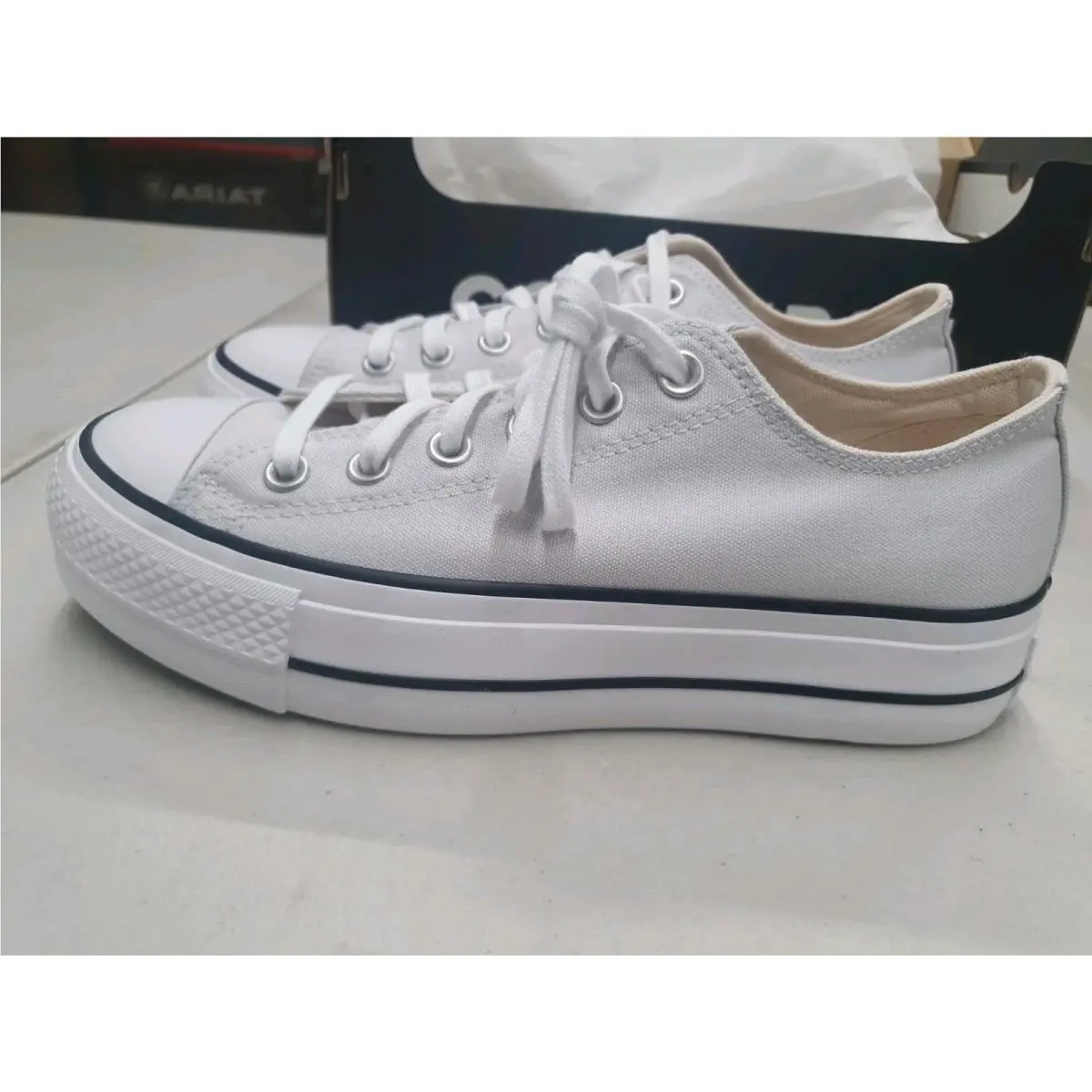 Converse shoes - Converse Chuck Taylor All-Star Lift Platform - Gray (UPC: 194435029924) 0