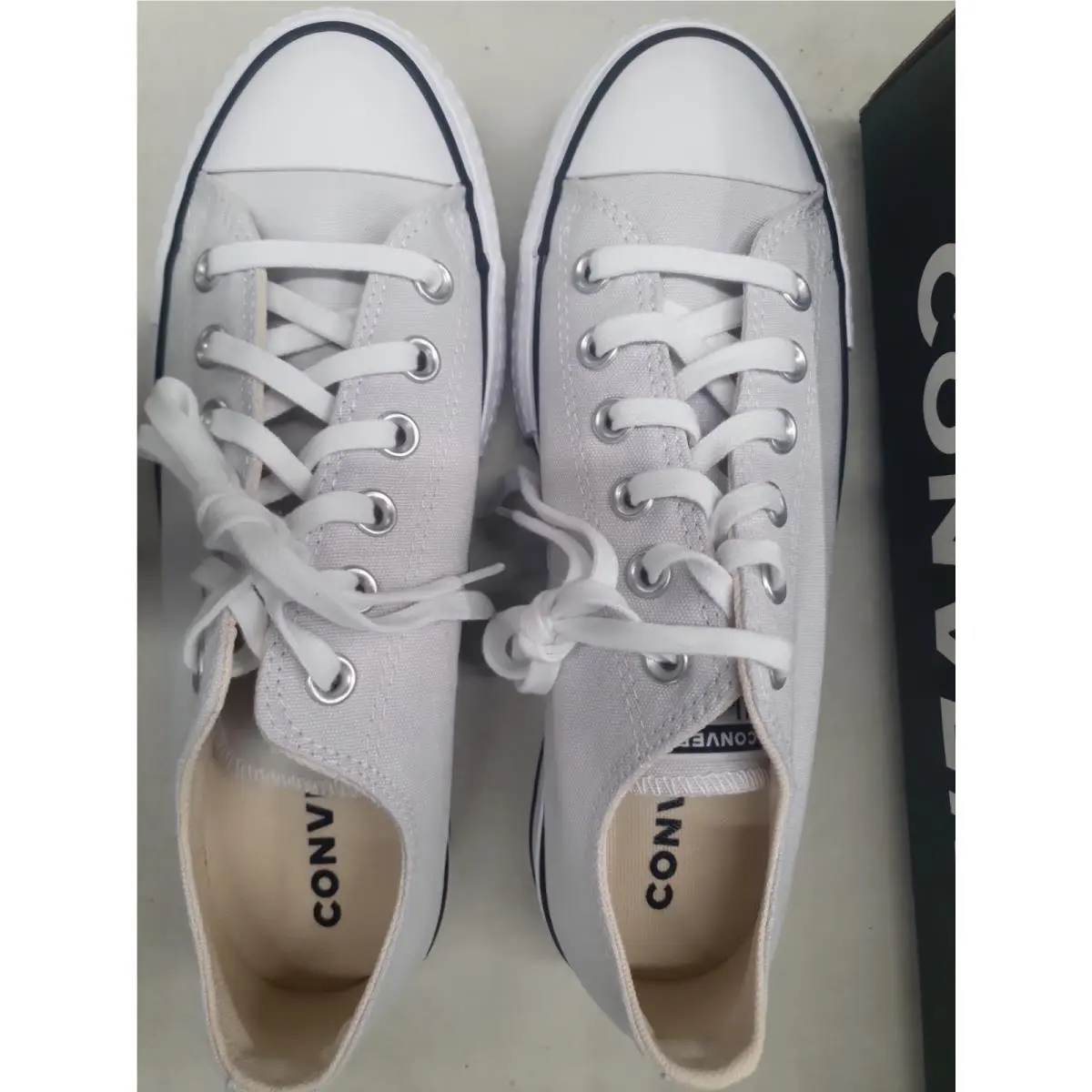 Converse shoes - Converse Chuck Taylor All-Star Lift Platform - Gray (UPC: 194435029924) 2