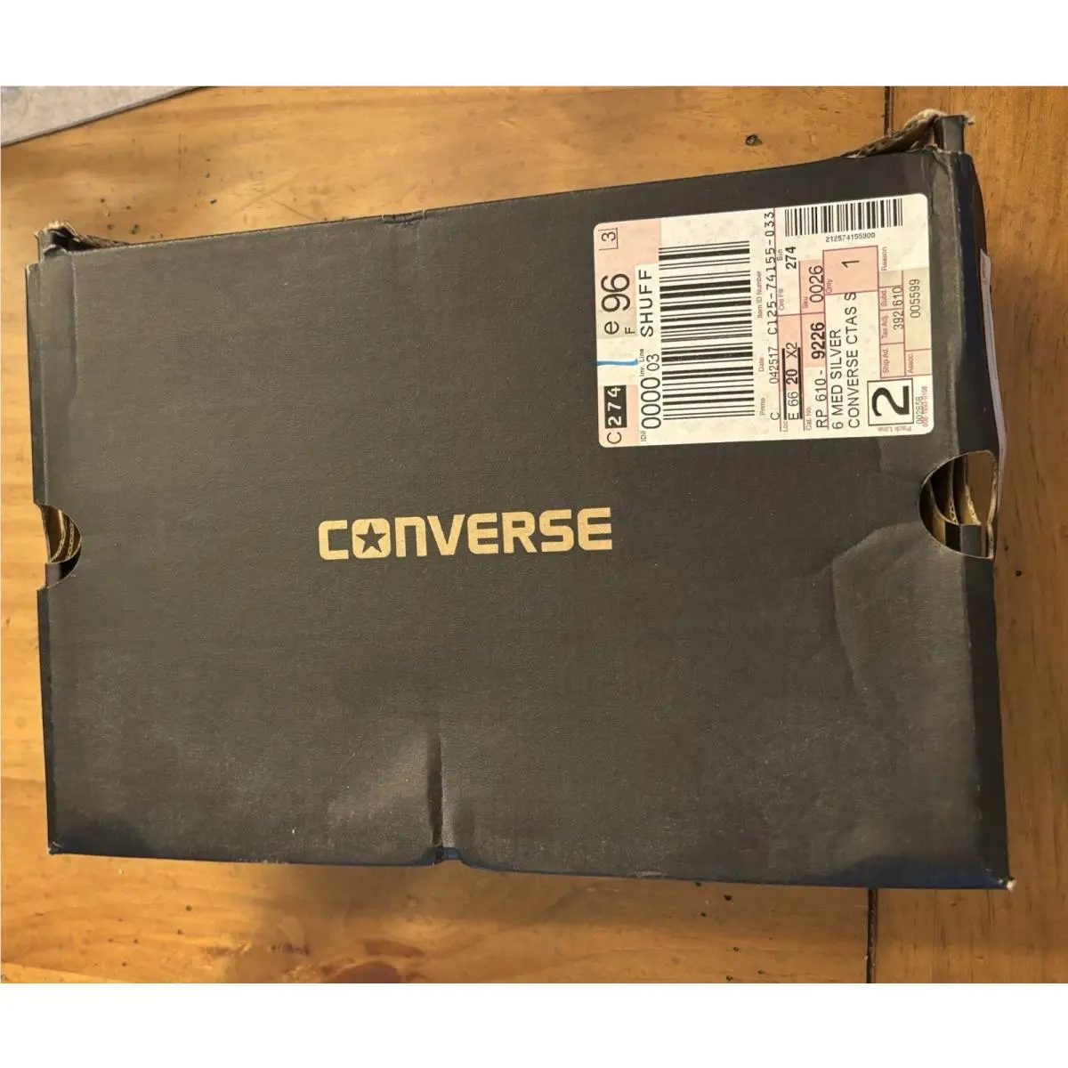 Converse shoes - Converse Chuck Taylor - Chuck Taylor - Silver 8