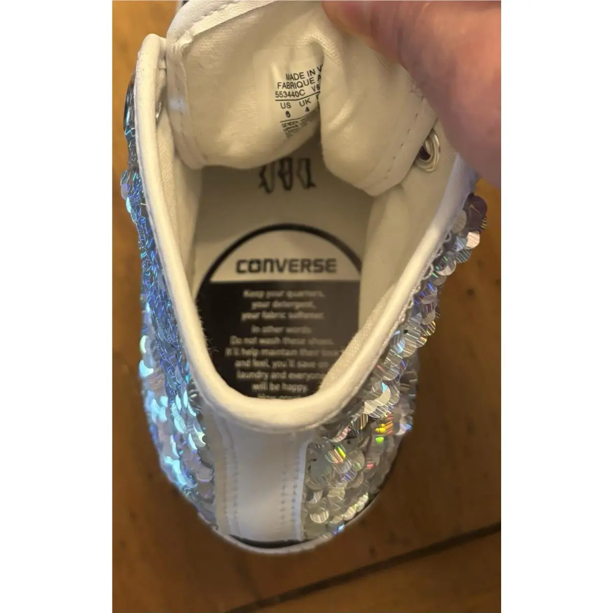 Converse shoes - Converse Chuck Taylor - Chuck Taylor - Silver 6