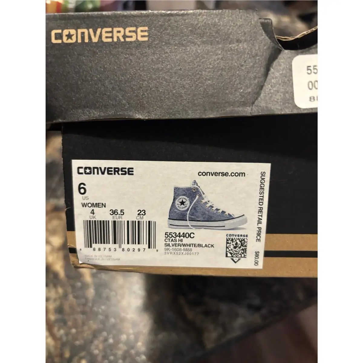 Converse shoes - Converse Chuck Taylor - Chuck Taylor - Silver 7