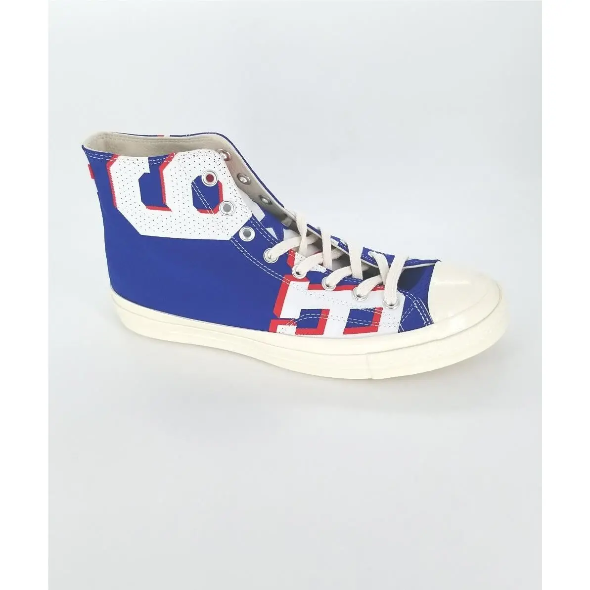 4111  Unisex CT Philadelphia 76ers` Blue/white-red Size 10 Mns 12 Women by Converse