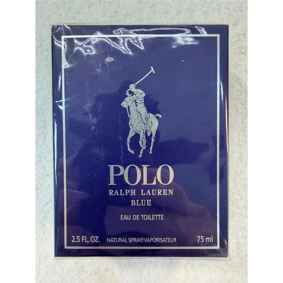 Ralph Lauren Polo Blue Eau de Toilette 2.5 oz 75ml Men Cologne Natural Spray