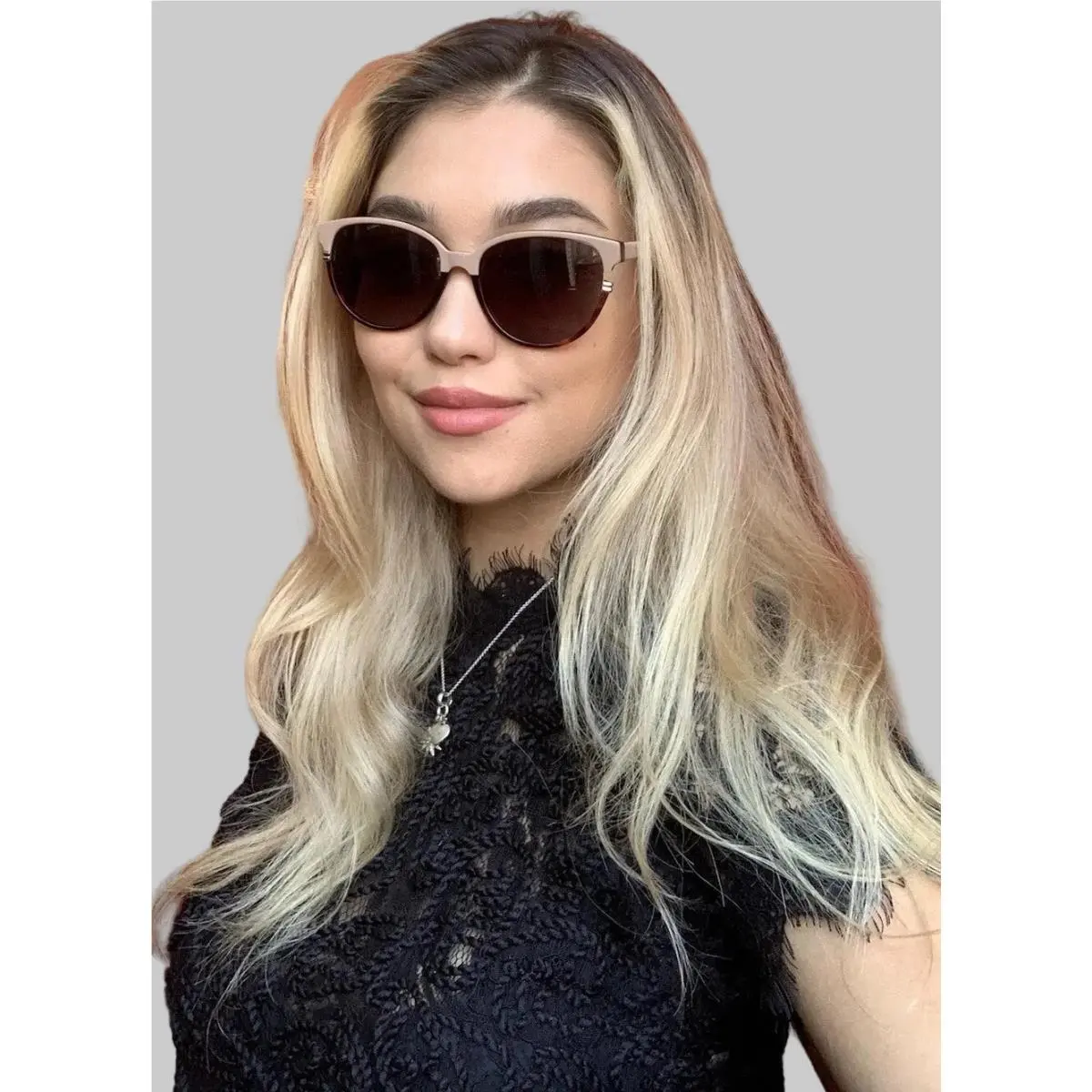 Polarized  Gff 103804 Cat Eye Women`s Sunglasses by Gianfranco Ferre