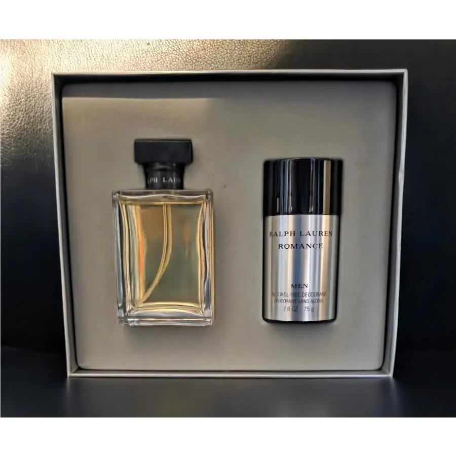 Romance Men Eau de Toilette Cologne Spray Deodorant 3.4oz 2X Set NW by Ralph Lauren