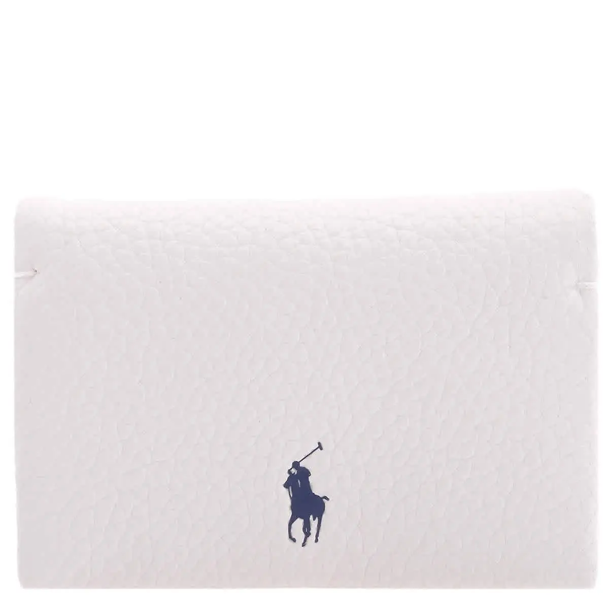 Polo Ralph Lauren Paper Logo Print Leather Wallet 427949873006