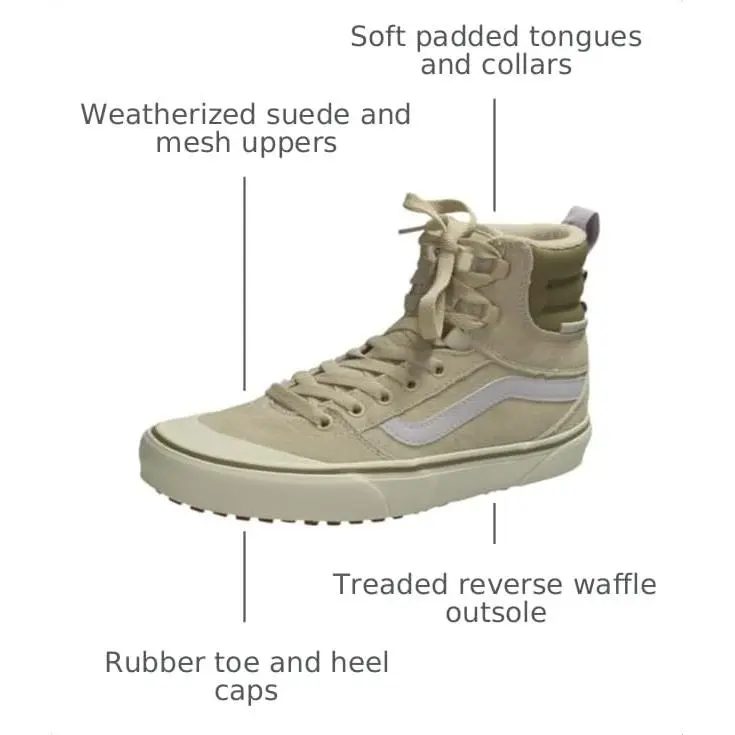 Vans shoes - vn 000 d 972 n 11 - VN000D97 - suede oatmeal 0