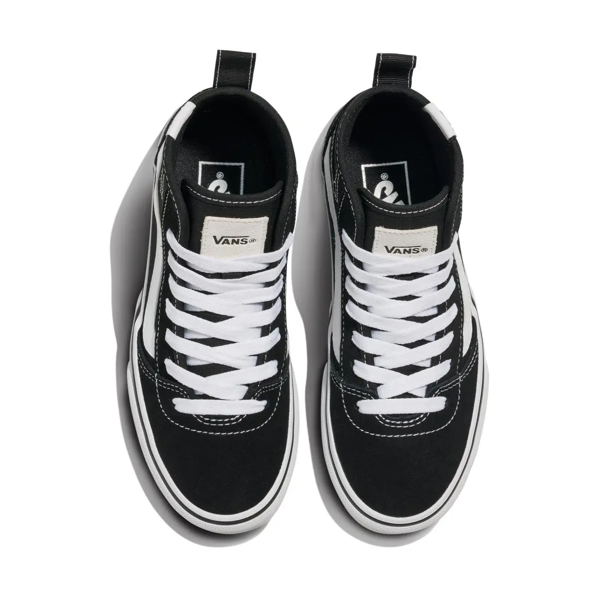 Vans shoes - vn 000 edj - edj - VN000EDJ - suede canvas black white 4