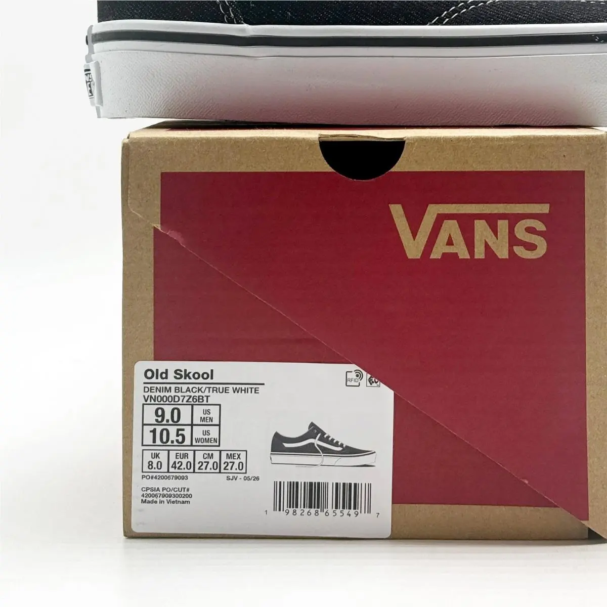 Vans shoes - VN000D7Z6BT - VN000D7Z6BT - Black 4