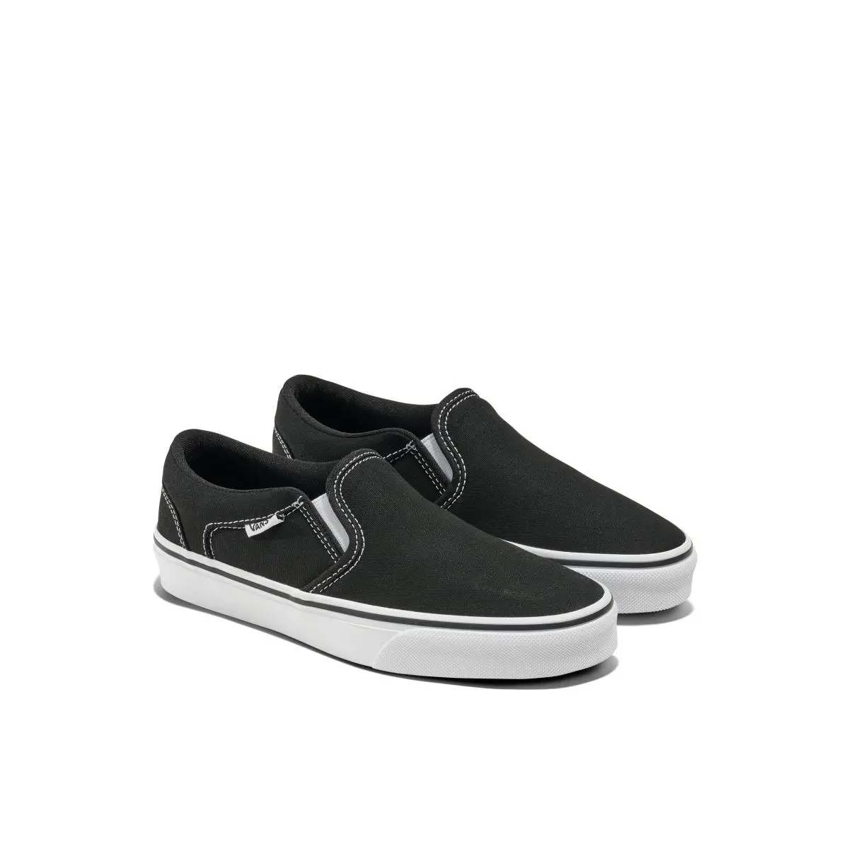 Vans shoes - vn 000 efd - efd - VN000EFD - canvas black white 12