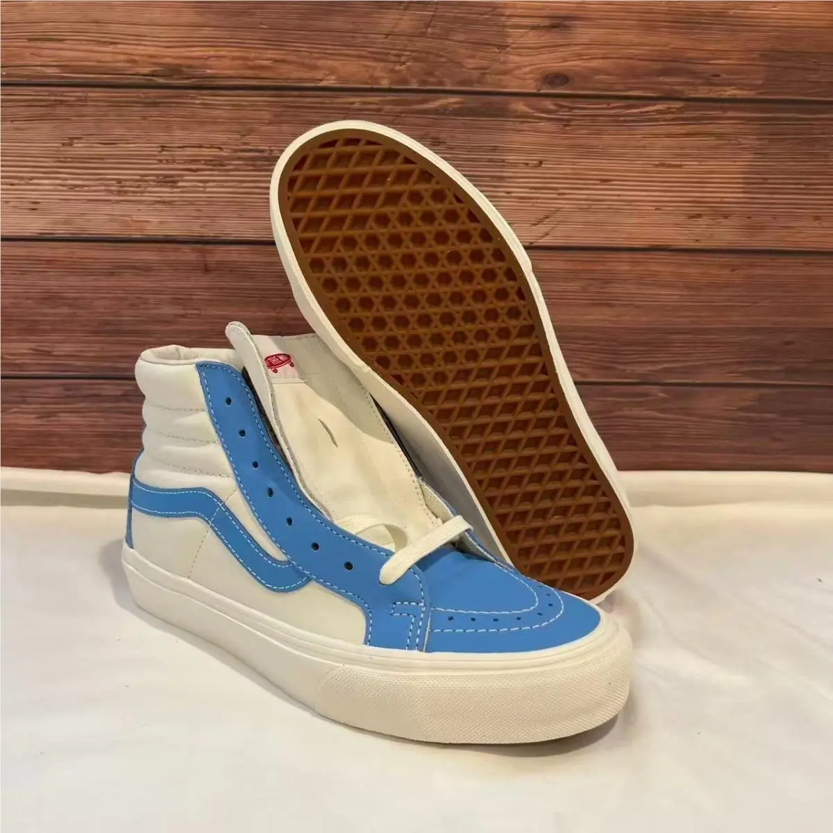 Vans shoes - VANS SK8-Hi Reissue - Reissue - VN0A4BVHXG0 - Blue 10