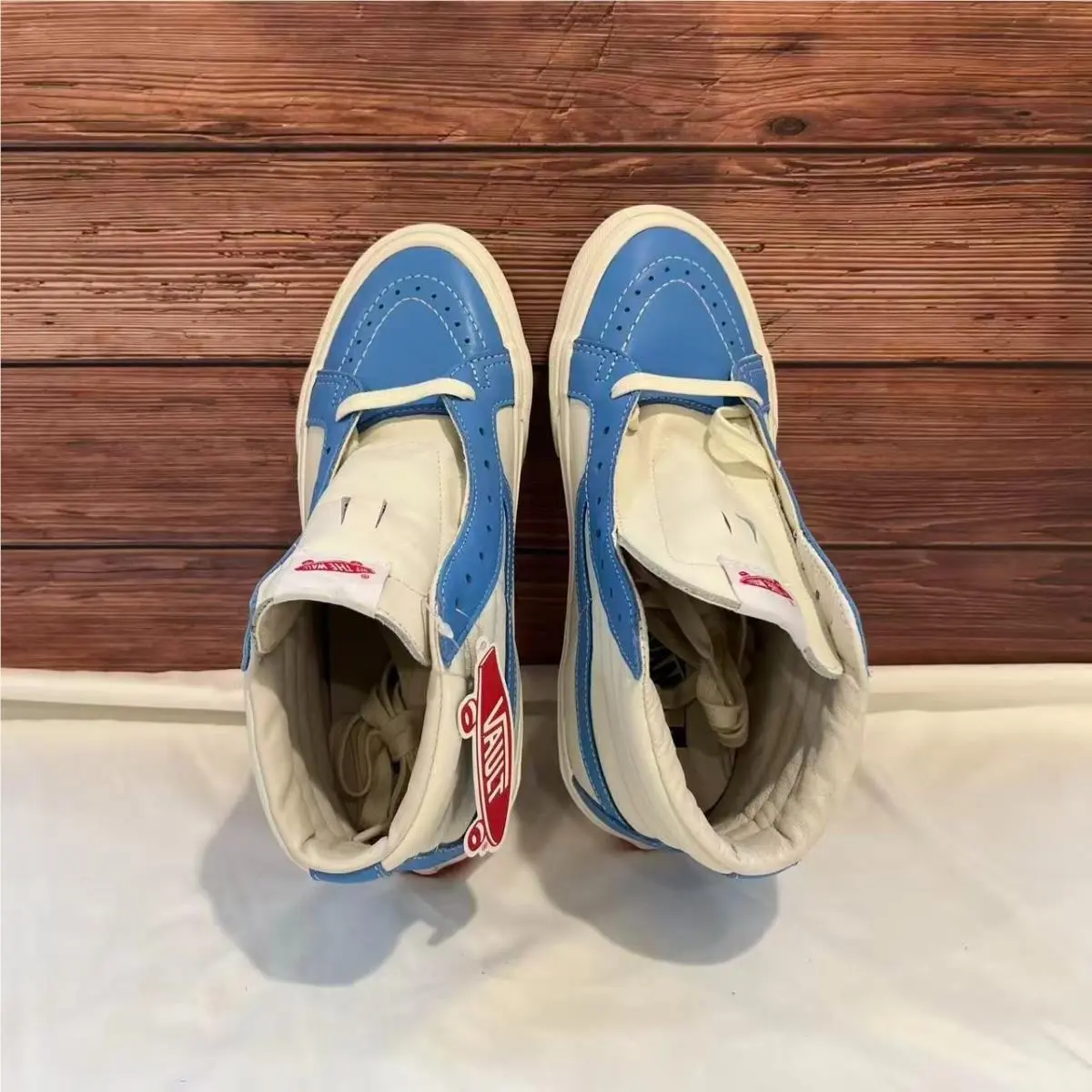 Vans shoes - VANS SK8-Hi Reissue - Reissue - VN0A4BVHXG0 - Blue 1