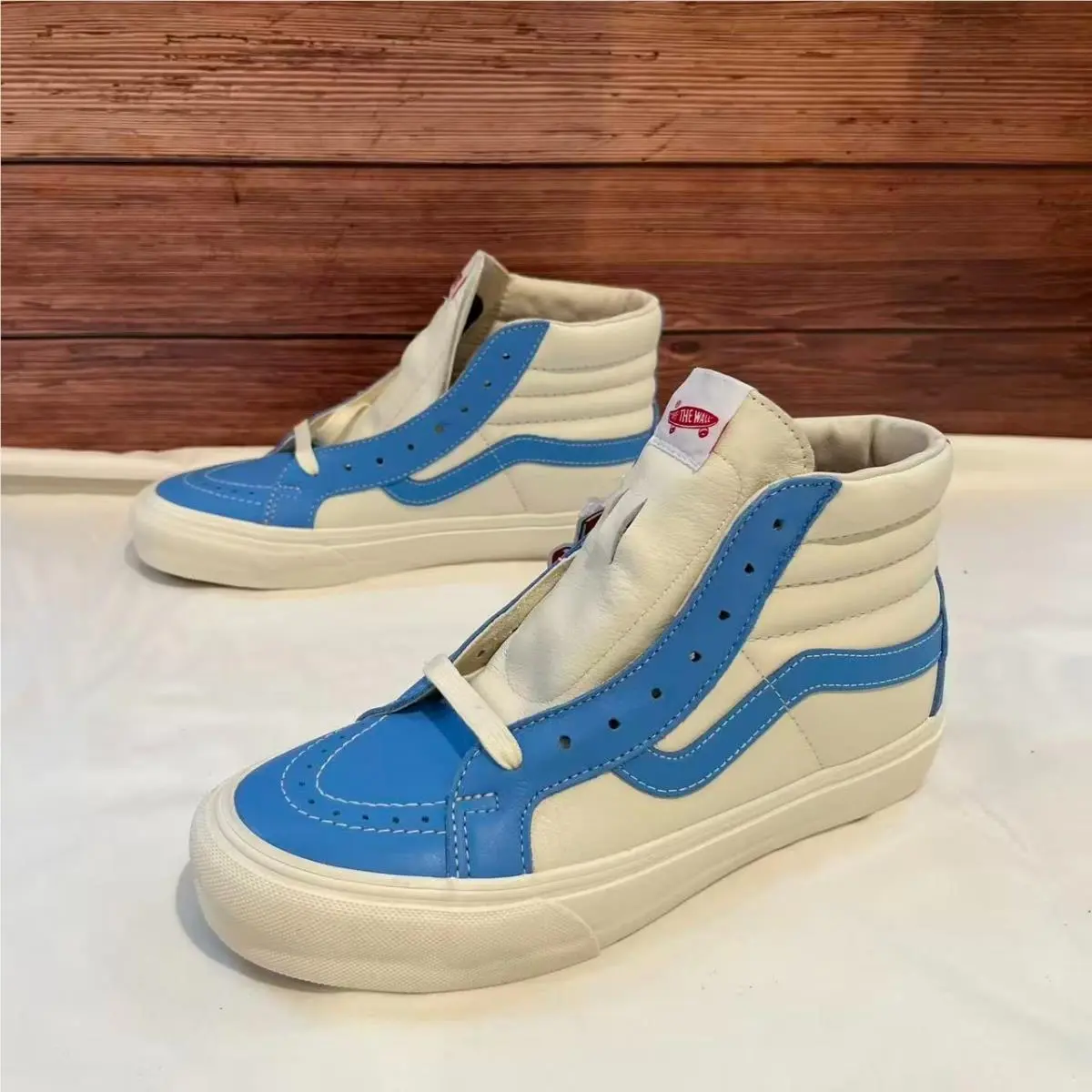 Vans shoes - VANS SK8-Hi Reissue - Reissue - VN0A4BVHXG0 - Blue 3