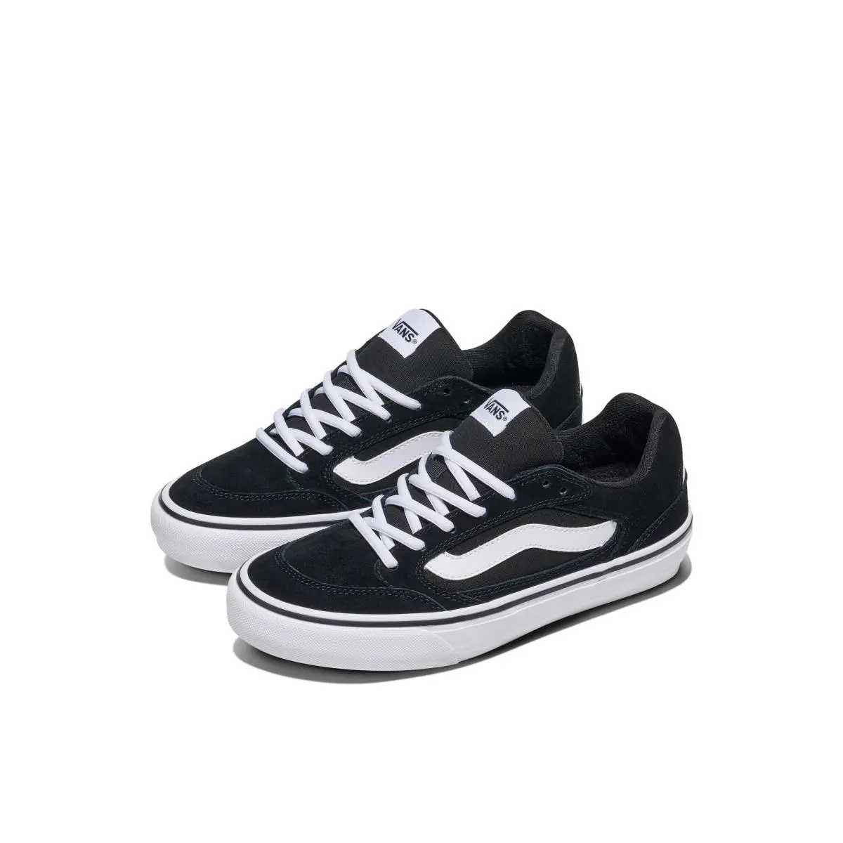 Vans shoes - vn 000 d 98 - VN000D98 - suede canvas black white 0