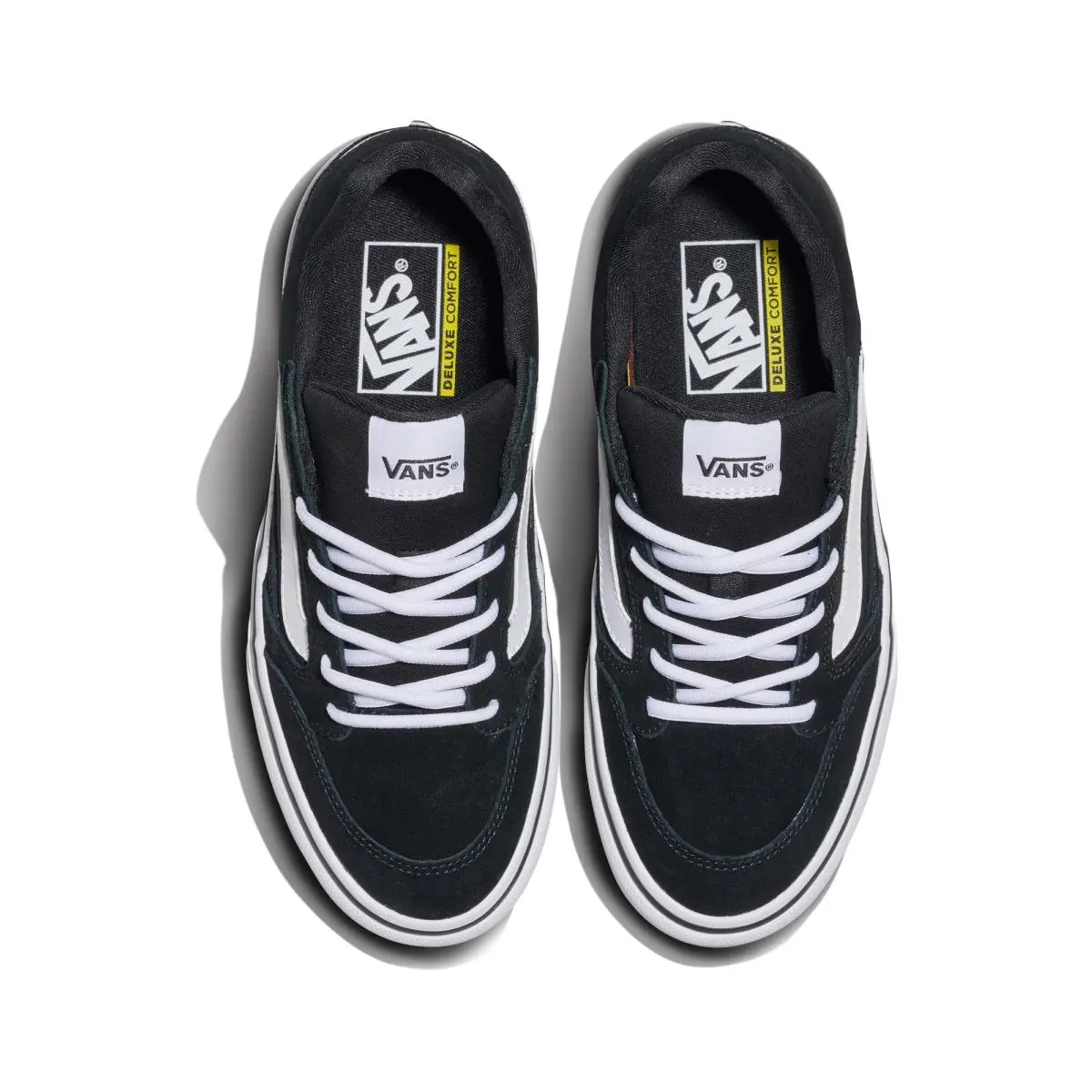 Vans shoes - vn 000 d 98 - VN000D98 - suede canvas black white 3