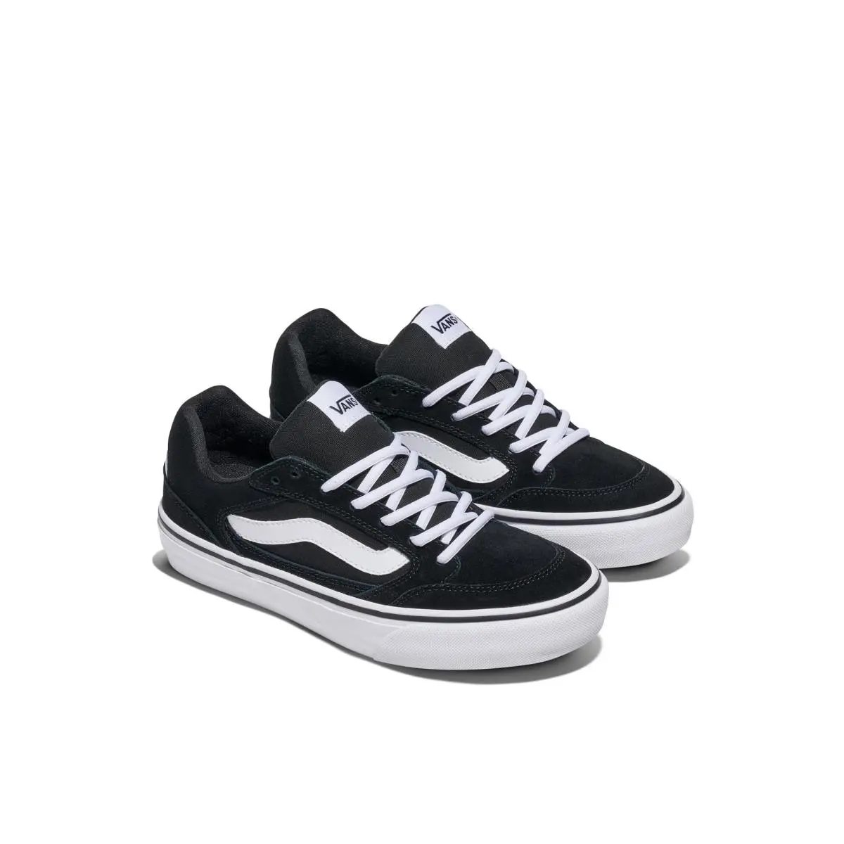 Vans shoes - vn 000 d 98 - VN000D98 - suede canvas black white 10