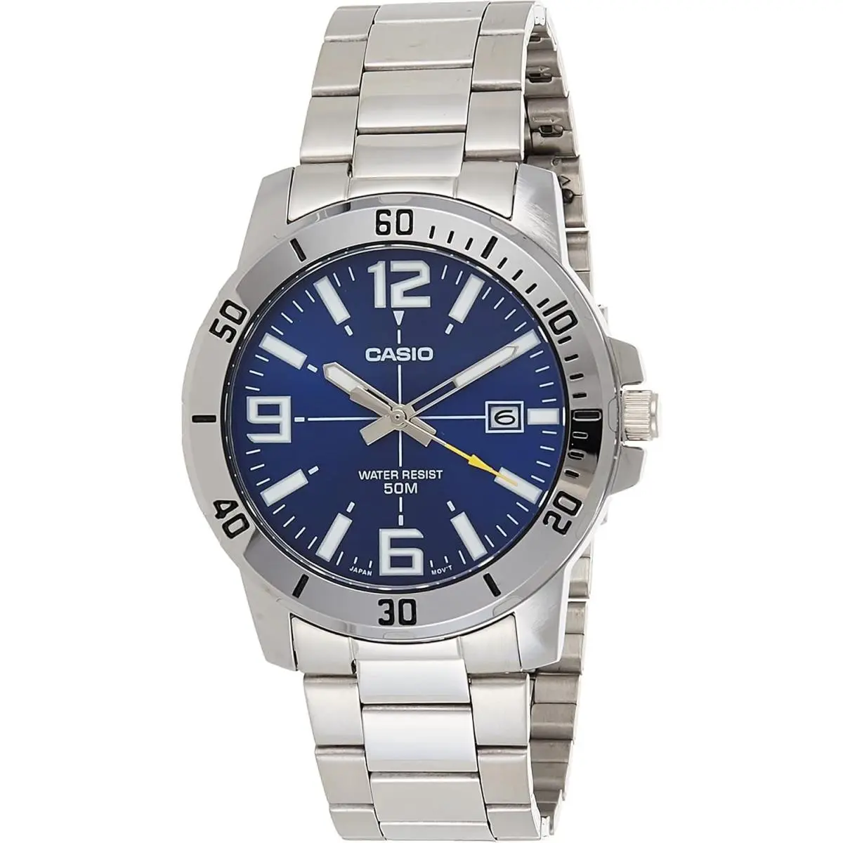 Men`s Diver Style Stainless Steel Watch by Casio