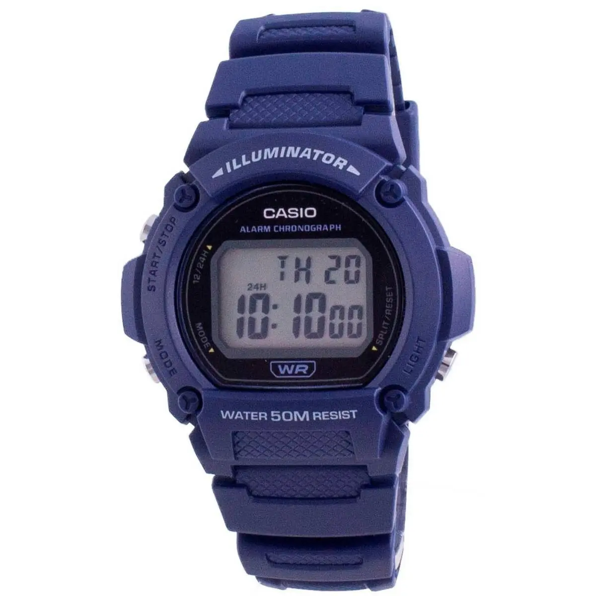 Youth Illuminator Digital Sports W-219H-2A Resin Strap Men`s Watch by Casio