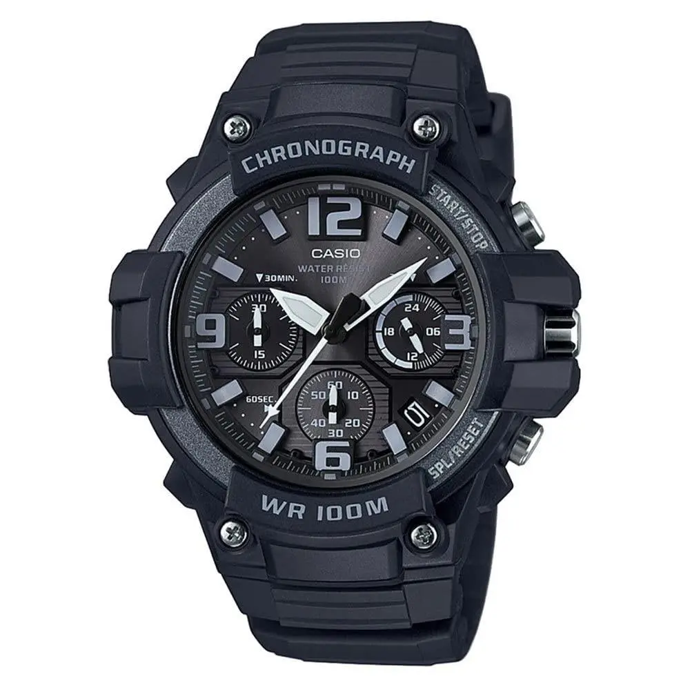 Men`s MCW100H Heavy Duty Design Watch Black by Casio