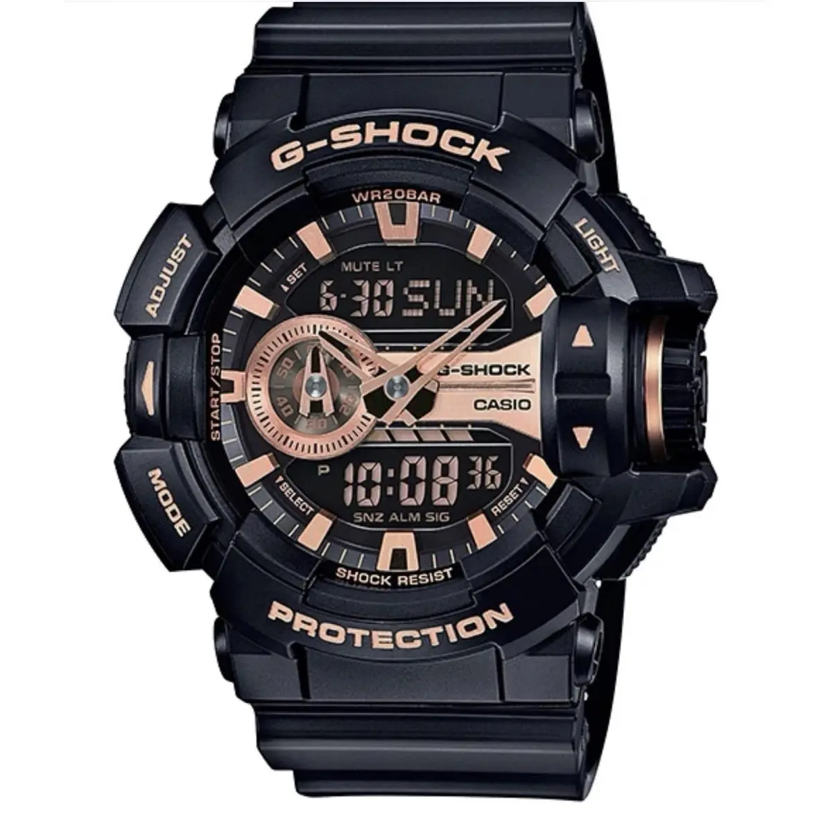XL G-shock Quartz Sport Watch GA-400GB-1A4 GA-400 Series Men’s Watch by Casio