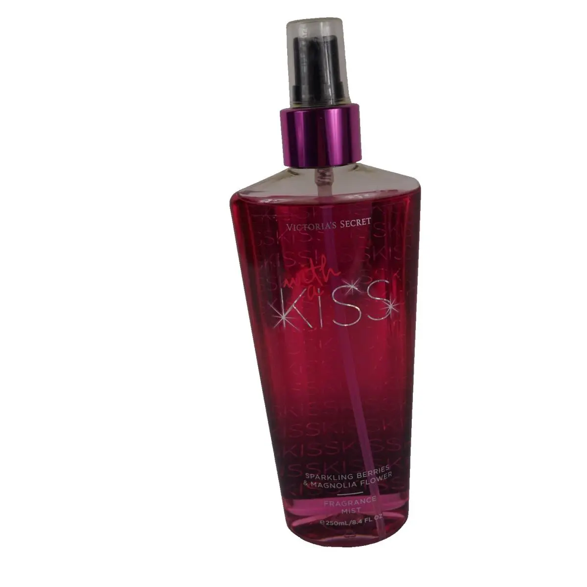 Victoria`s Secret with A Kiss Sparkling Berries Magnolia Fragrance Mist 8.4 OZ
