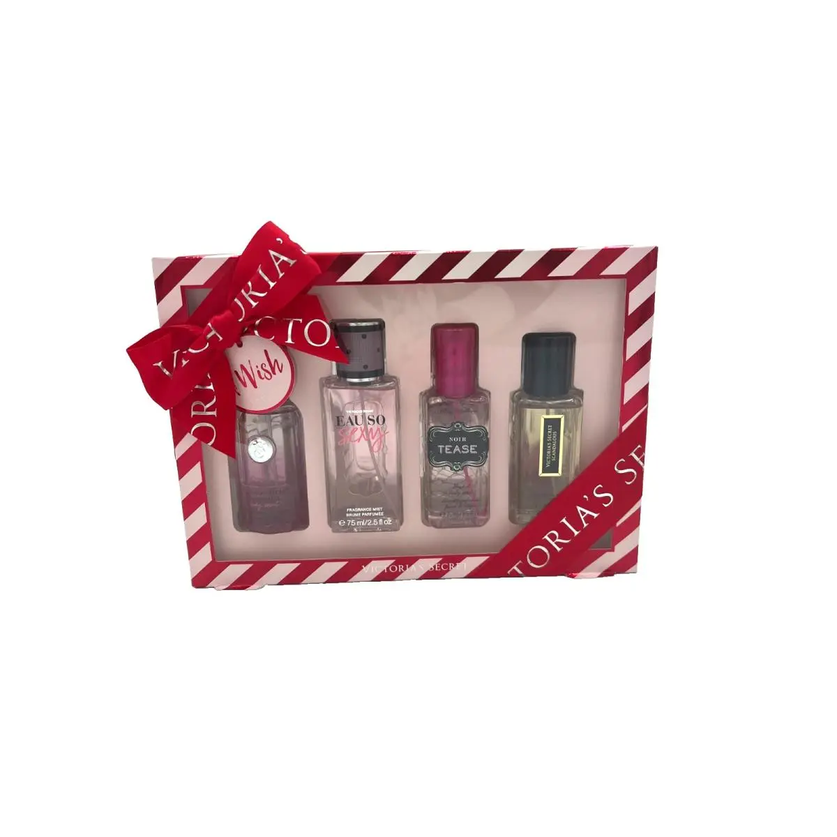 Victoria`s Secret I Wish 4 Piece Fragrance Mist Bombshell Eau Tease Scandalous by Victoria's Secret