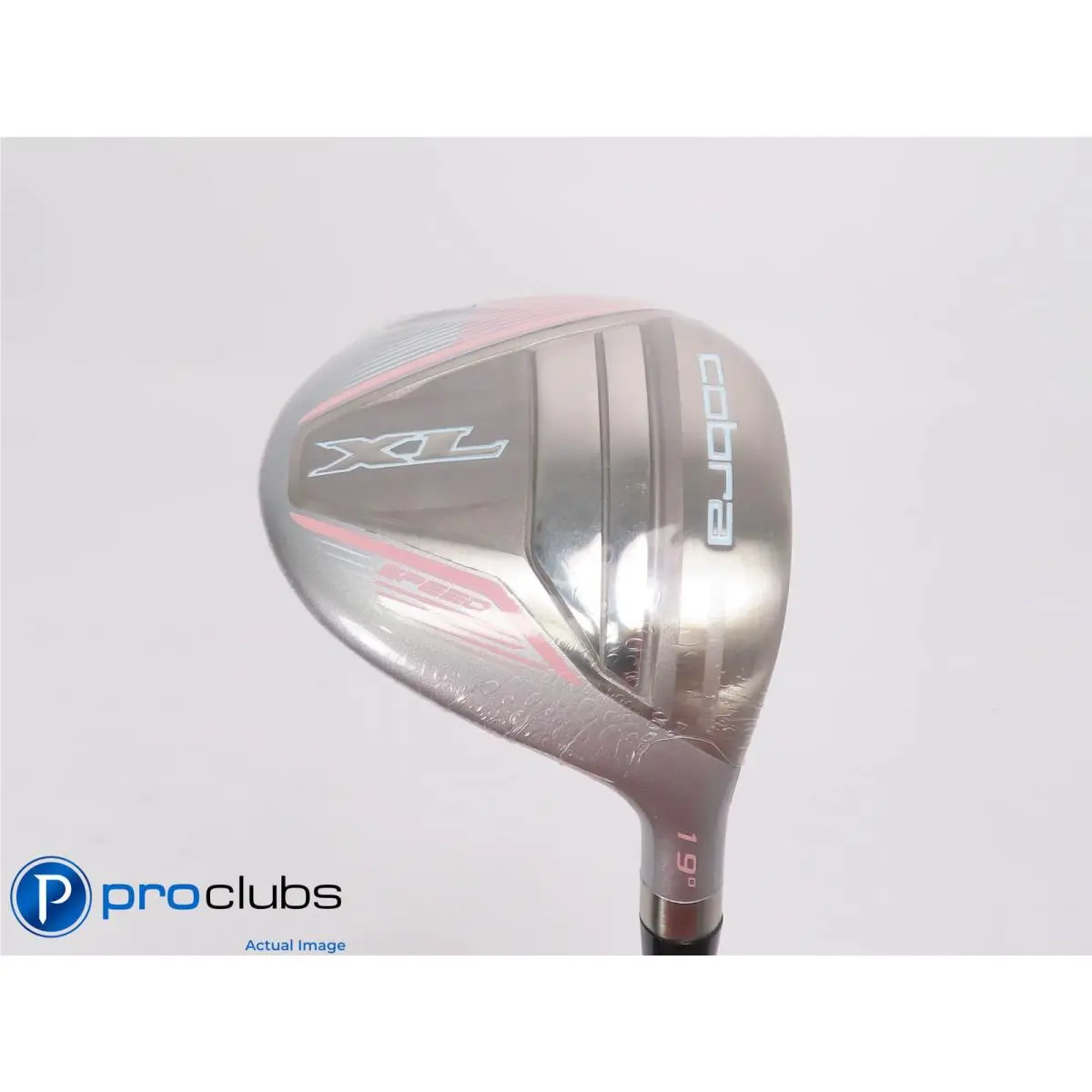 Ladies Cobra XL Speed Silver/pink 19 3 Wood - Cobra Ladies Flex - 516027