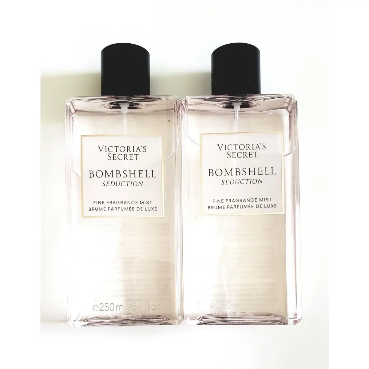 Victoria`s Secret 2 Bombshell Seduction Fragrance Body Mist Spray 8.4oz
