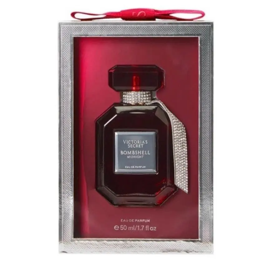 Victoria`s Secret Bombshell Midnight Perfume Eau De Parfum 1.7 fl oz Rare