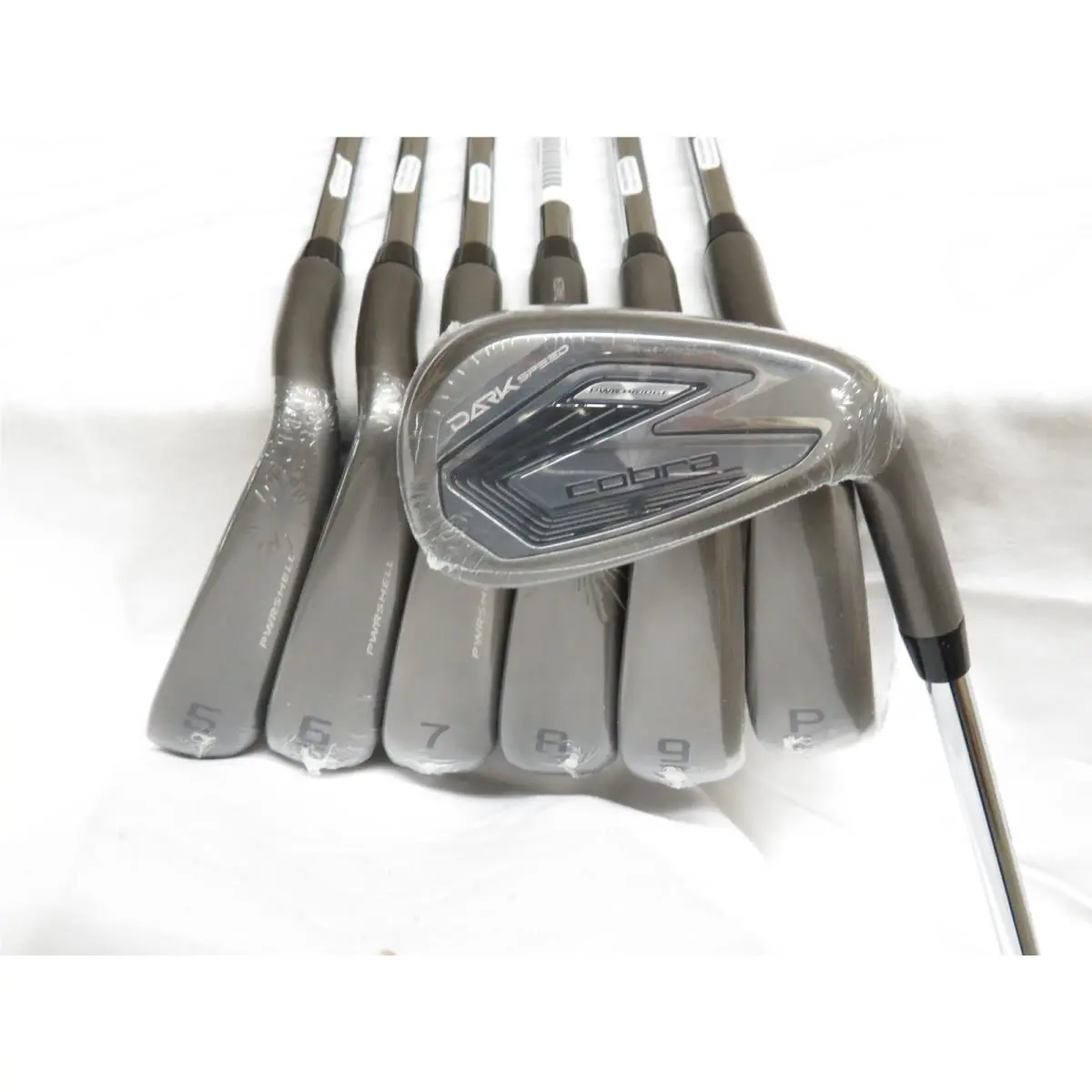 Cobra Dark Speed Iron Set 5-PW GW Kbs Tour Lite Regular Flex Steel Shafts