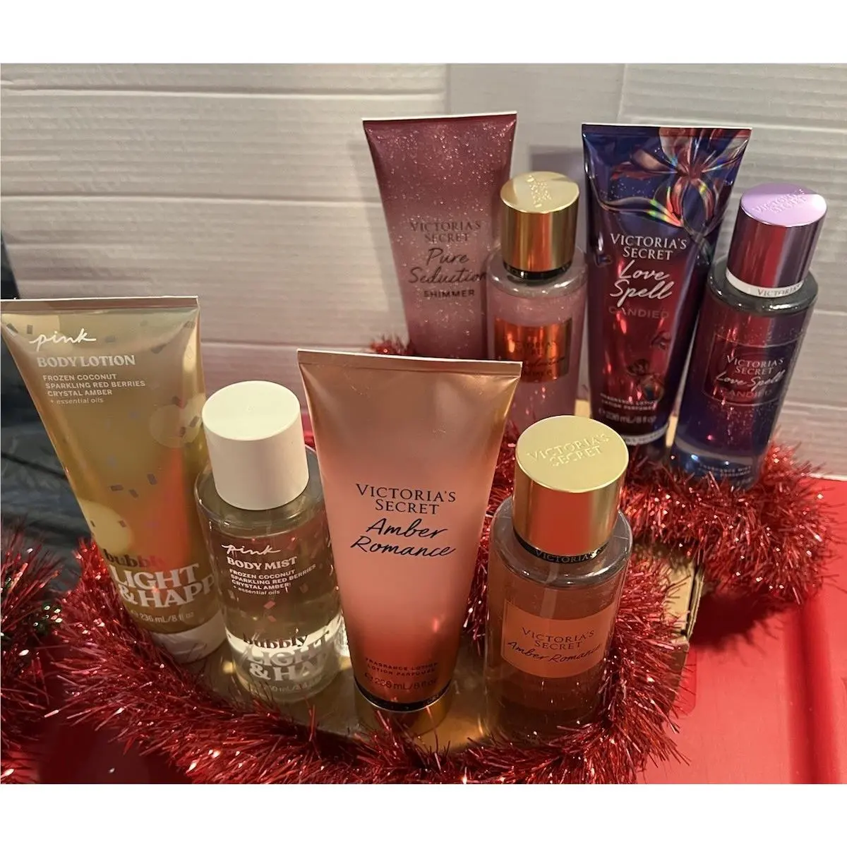 Victoria`s Secret Fragrance Body Lotion Mist 8 8.4 Oz Lot Of 8