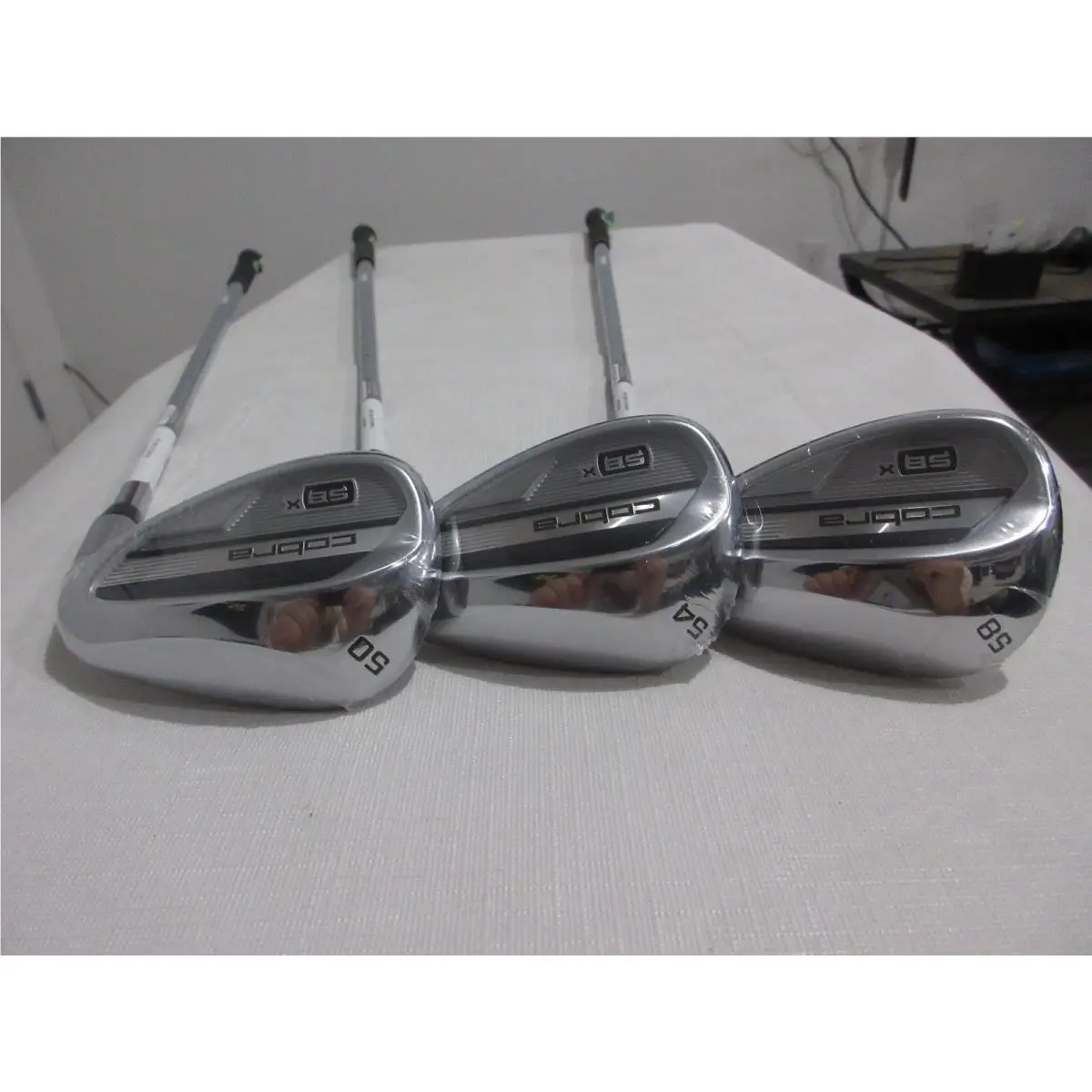 Cobra King Snakebite-x Wedge Set - 50 - 54 - 58 - Stiff Flex Steel