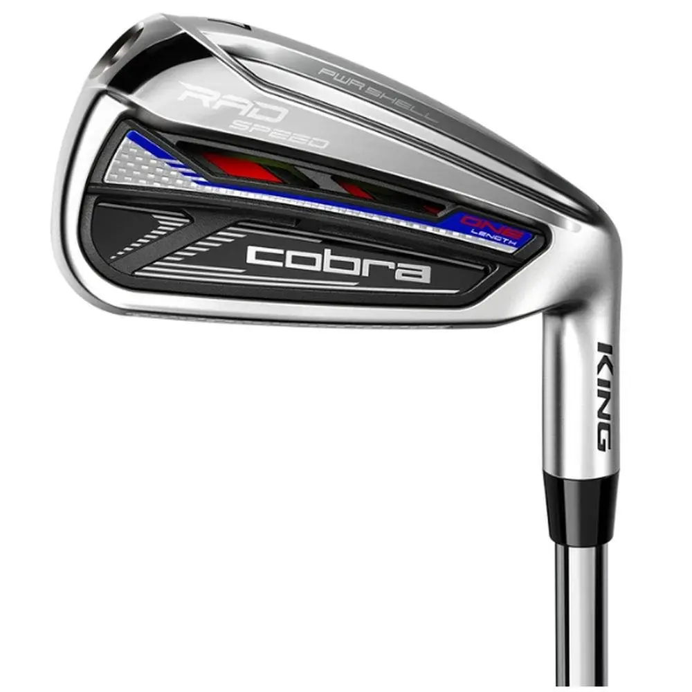 Cobra King Rad Speed One Length Iron Set 6-SW Recoil 460 Esx Senior