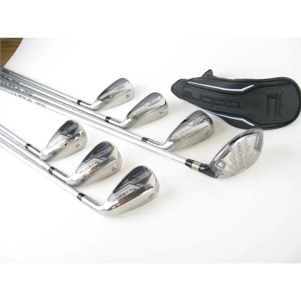 Ladies Cobra Air X Ultralite Set 5H+6-PW+SW Graphite Ultralite 45 +1/2