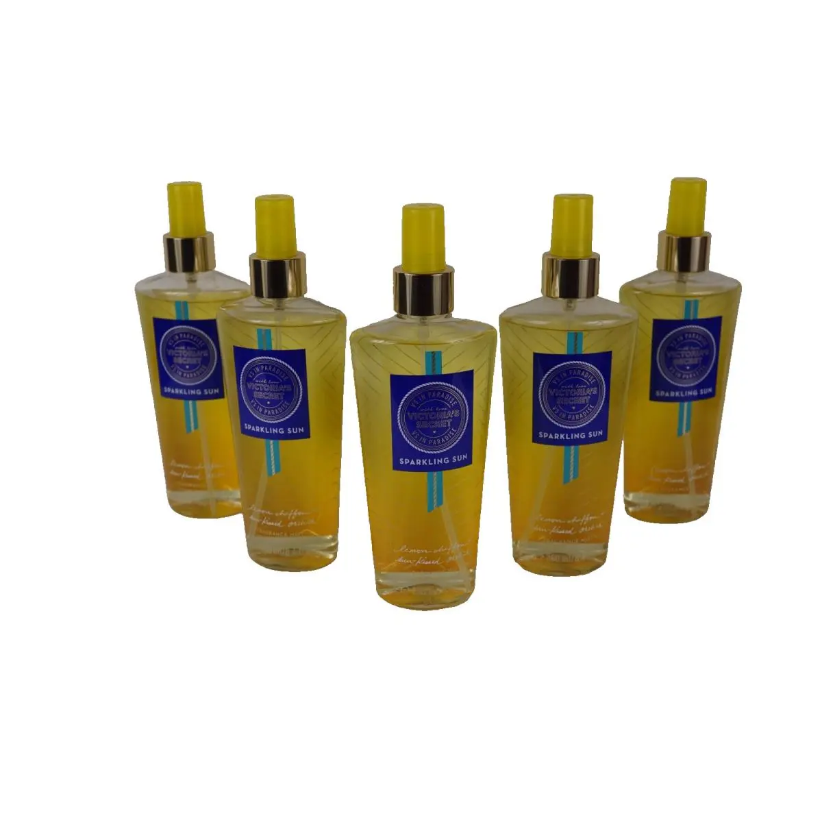 5 Victoria`s Secret VS IN Paradise Sparkling Sun Fragrance Mist 8.4 OZ