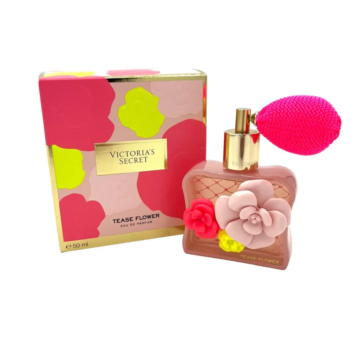 Victoria`s Secret Tease Flower Perfume 1.7 fl oz / 50 ml by Victoria's Secret