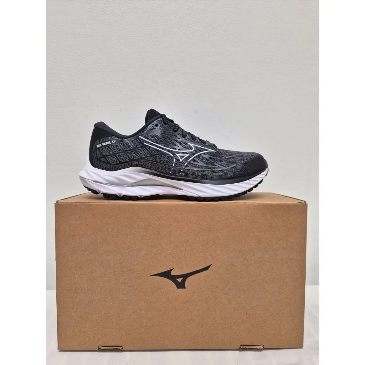 Mizuno shoes - MIZUNO WAVE INSPIRE 20 - WAVE INSPIRE - 411437EY00 - Black 8