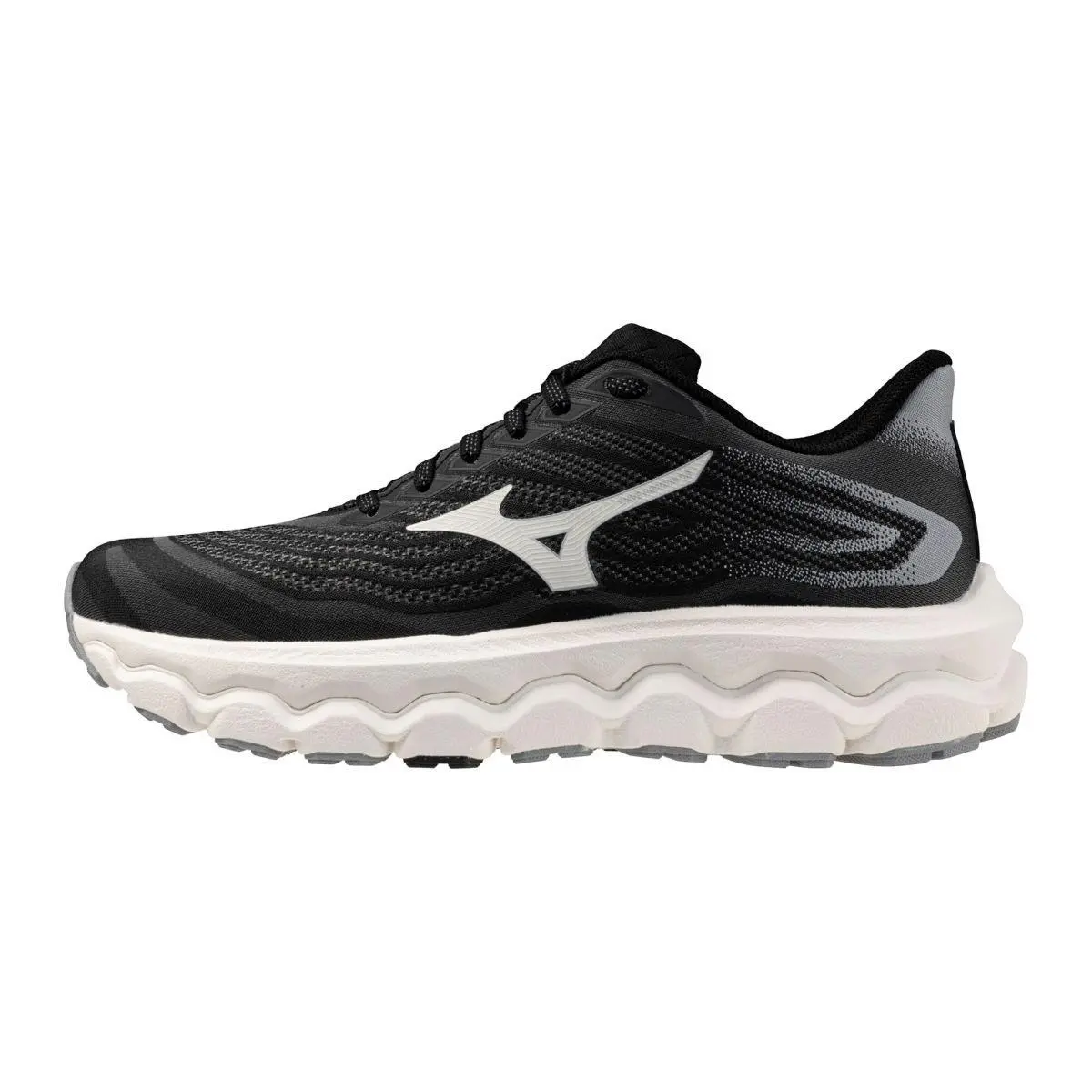 Mizuno Women`s Wave Horizon 8 Running Shoe Black/white - 411501.9000 Black/whit