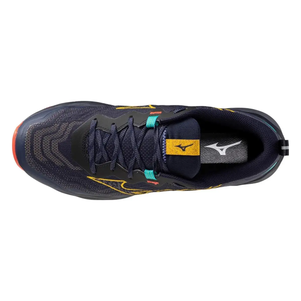 Mizuno shoes - BARITONE BLUE-CITRUS 2
